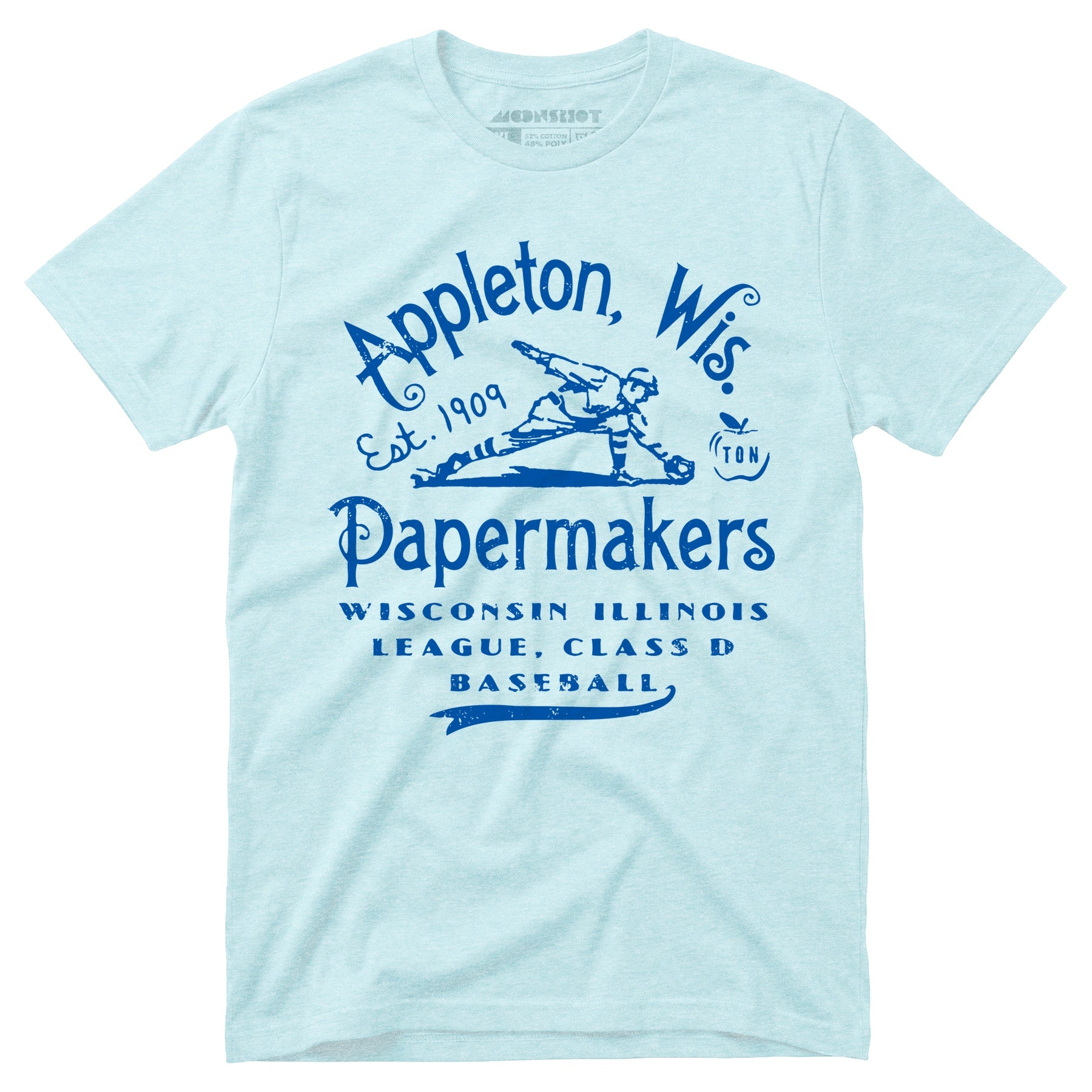 Appleton Papermakers - Wisconsin - Vintage Defunct Baseball Teams - Unisex T-Shirt