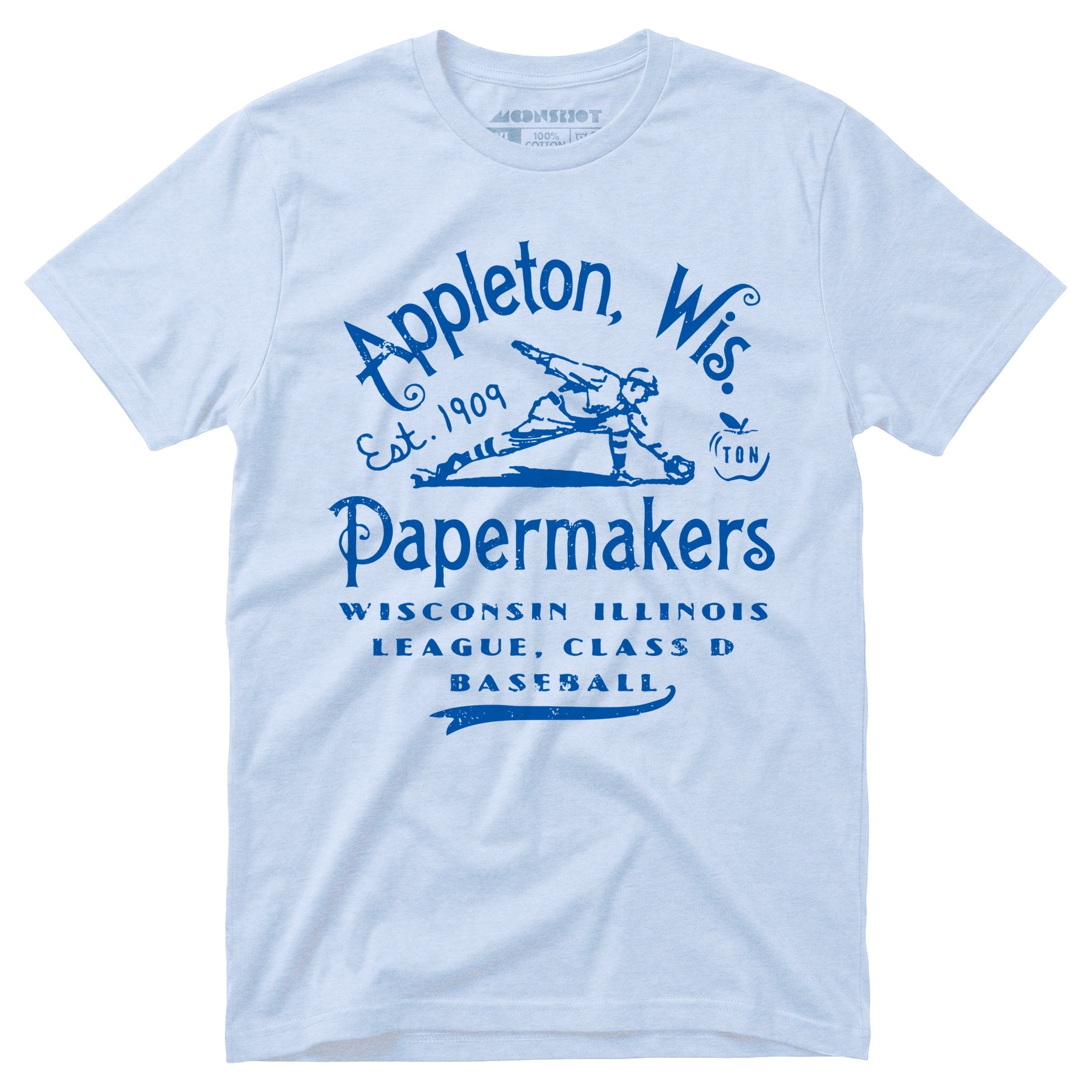 Appleton Papermakers - Wisconsin - Vintage Defunct Baseball Teams - Unisex T-Shirt