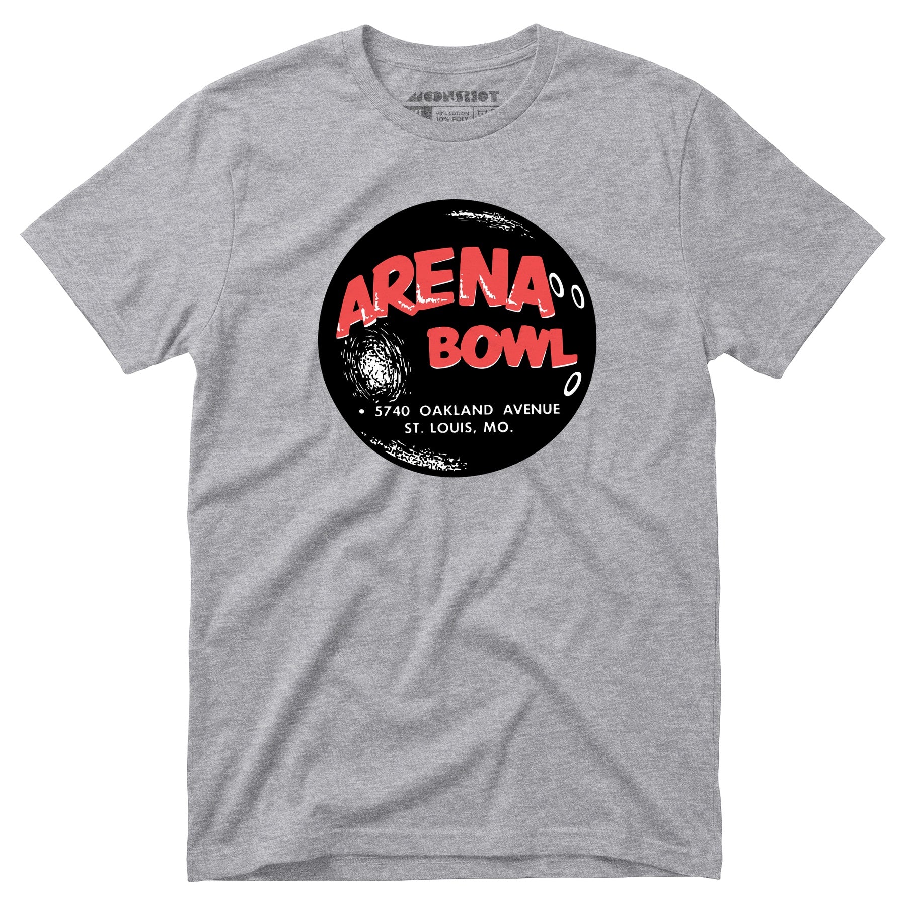 Arena Bowl - St. Louis, MO - Vintage Bowling Alley - Unisex T-Shirt
