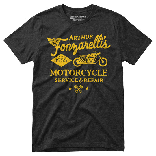 Arthur Fonzarelli's Motorcycle Service & Repair - Unisex T-Shirt