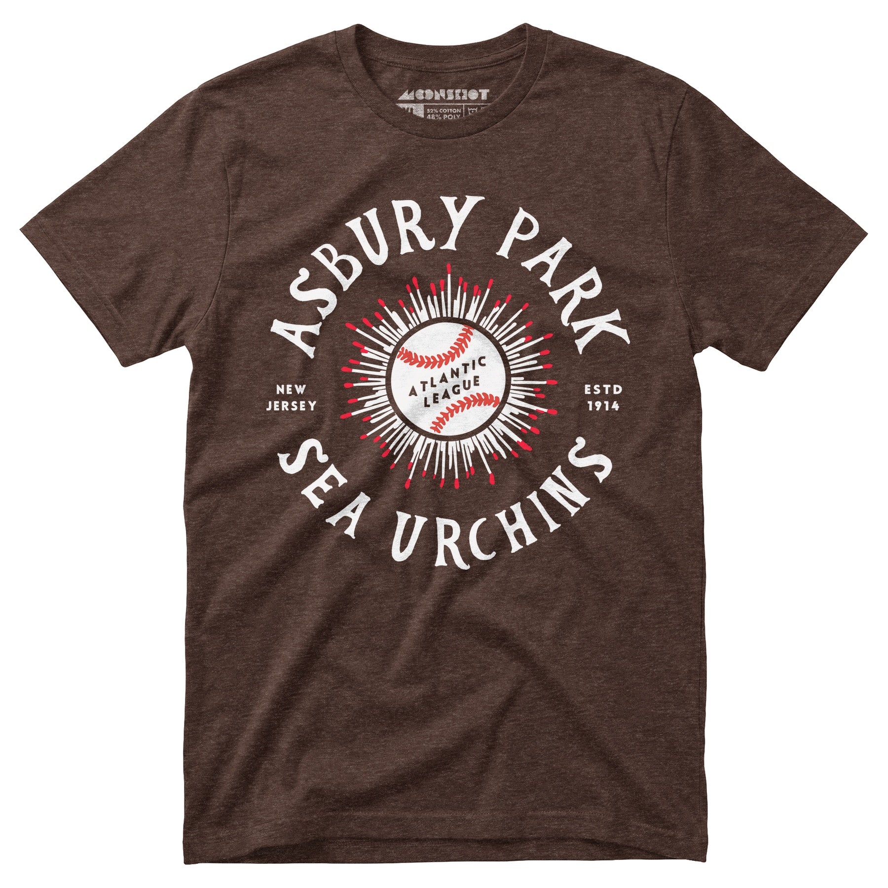 Asbury Park Sea Urchins - New Jersey - Vintage Defunct Baseball Teams - Unisex T-Shirt