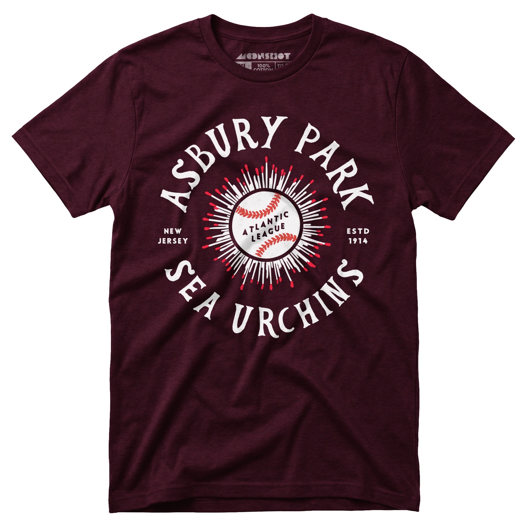 Asbury Park Sea Urchins - New Jersey - Vintage Defunct Baseball Teams - Unisex T-Shirt