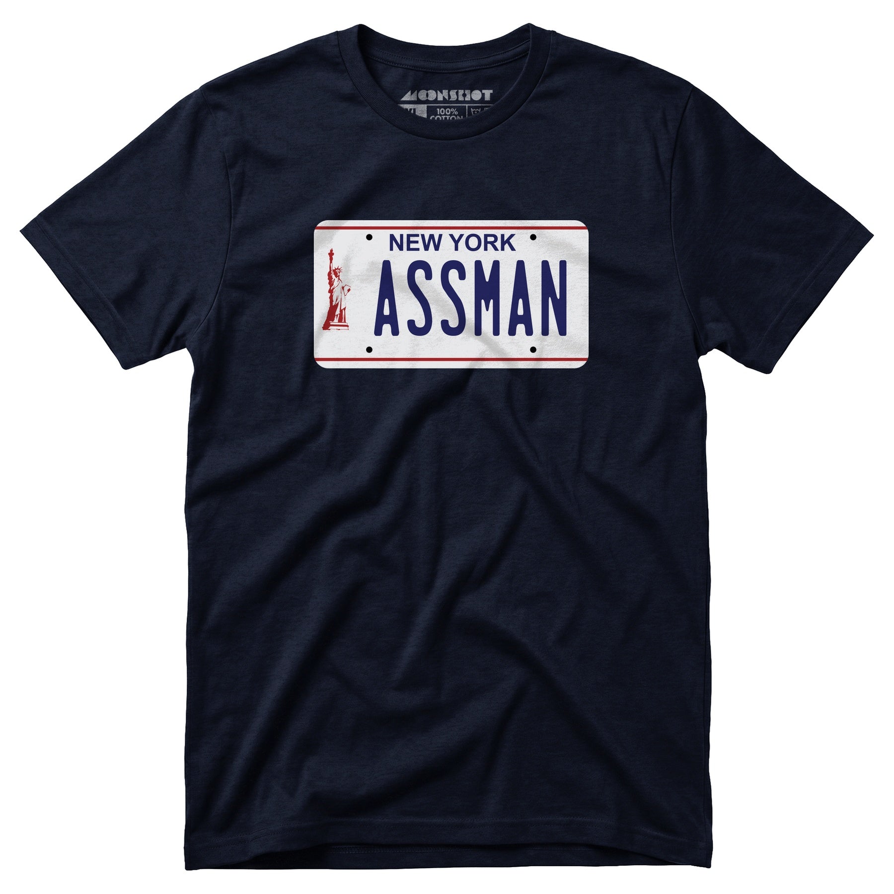 Assman New York License Plate - Unisex T-Shirt