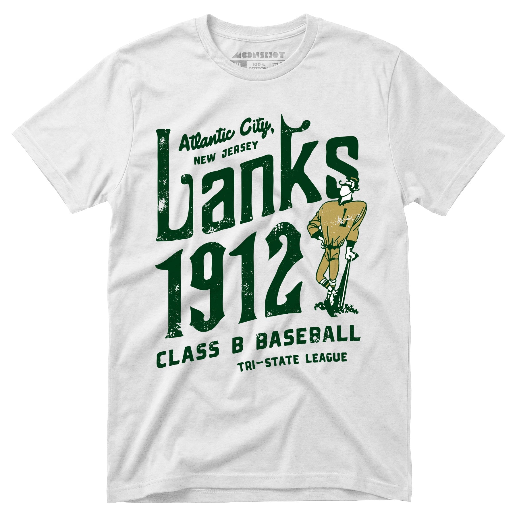 Atlantic City Lanks - New Jersey - Vintage Defunct Baseball Teams - Unisex T-Shirt