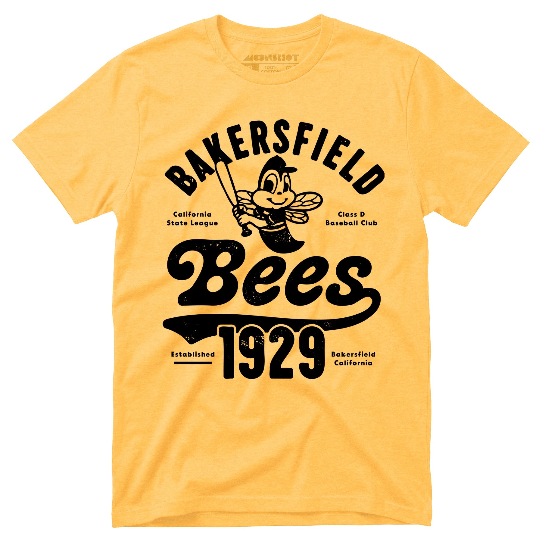 Bakersfield Bees - California - Vintage Defunct Baseball Teams - Unisex T-Shirt
