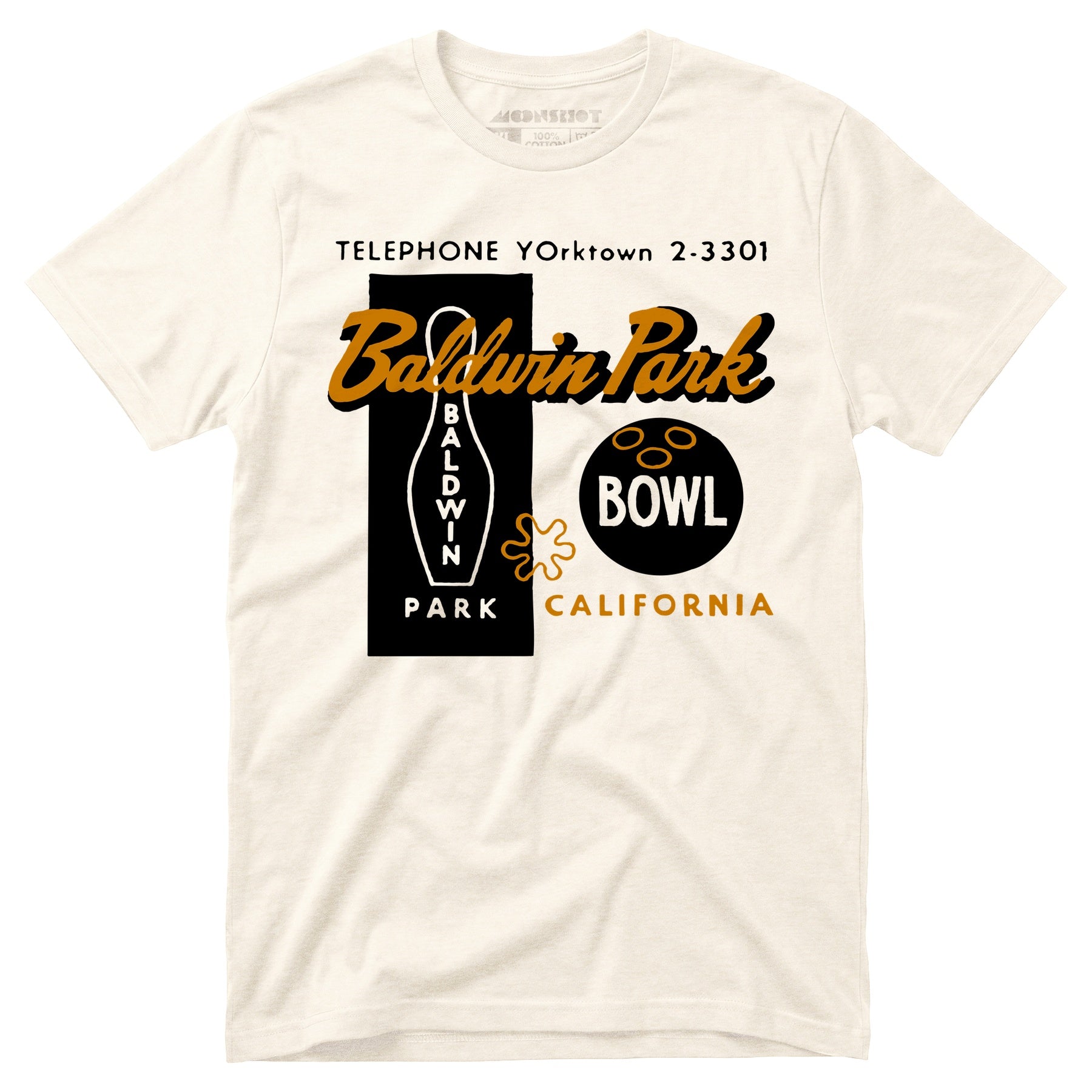 Baldwin Park Bowl - Baldwin Park, CA - Vintage Bowling Alley - Unisex T-Shirt