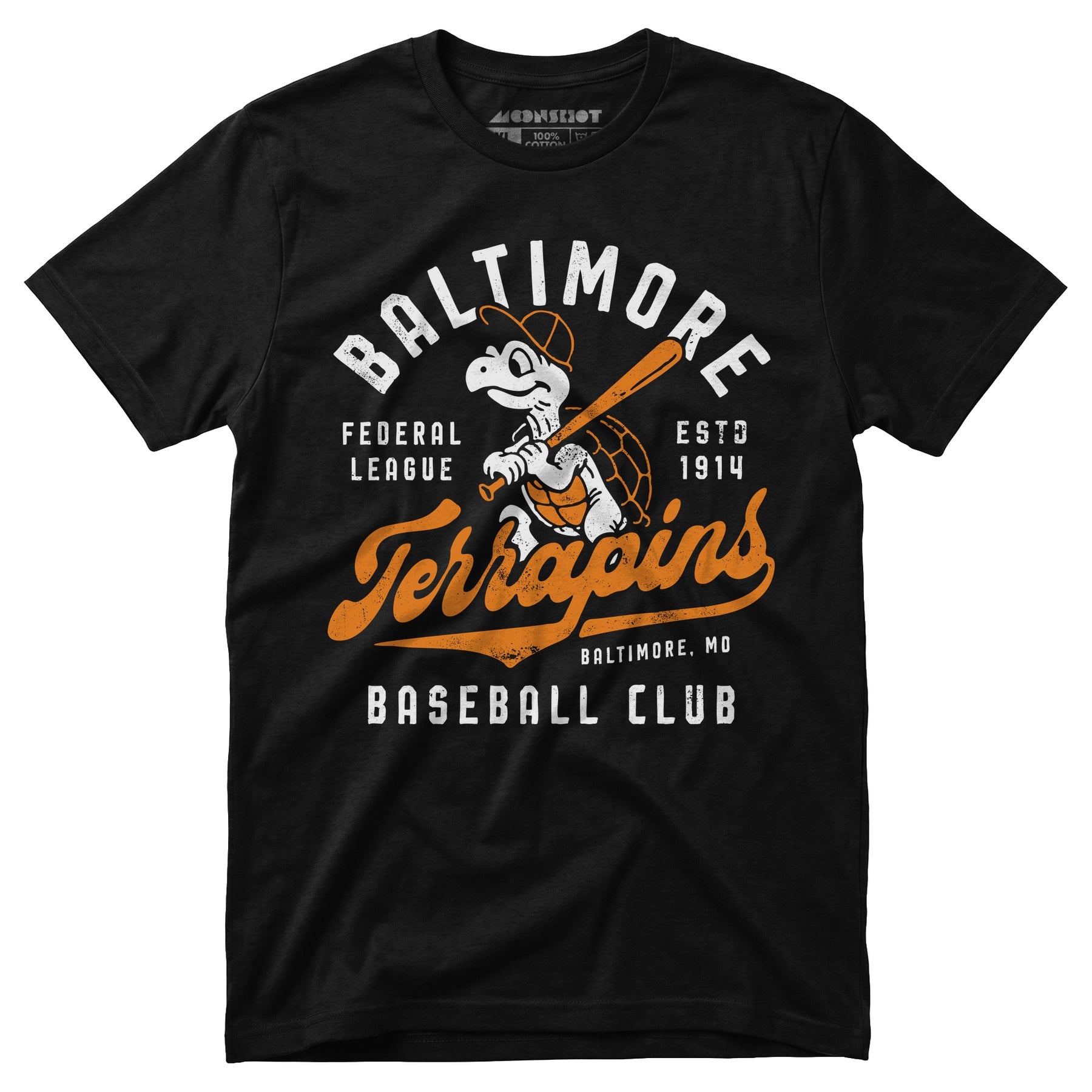 Baltimore Terrapins - Maryland - Vintage Defunct Baseball Teams - Unisex T-Shirt