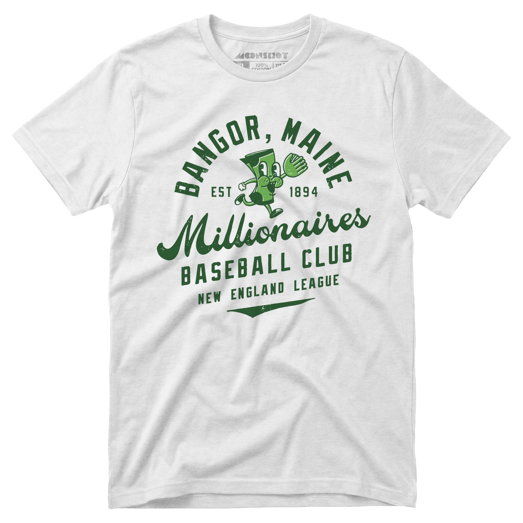 Bangor Millionaires - Maine - Vintage Defunct Baseball Teams - Unisex T-Shirt