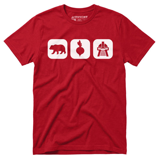 Bears Beets Battlestar Galactica v2 - Unisex T-Shirt