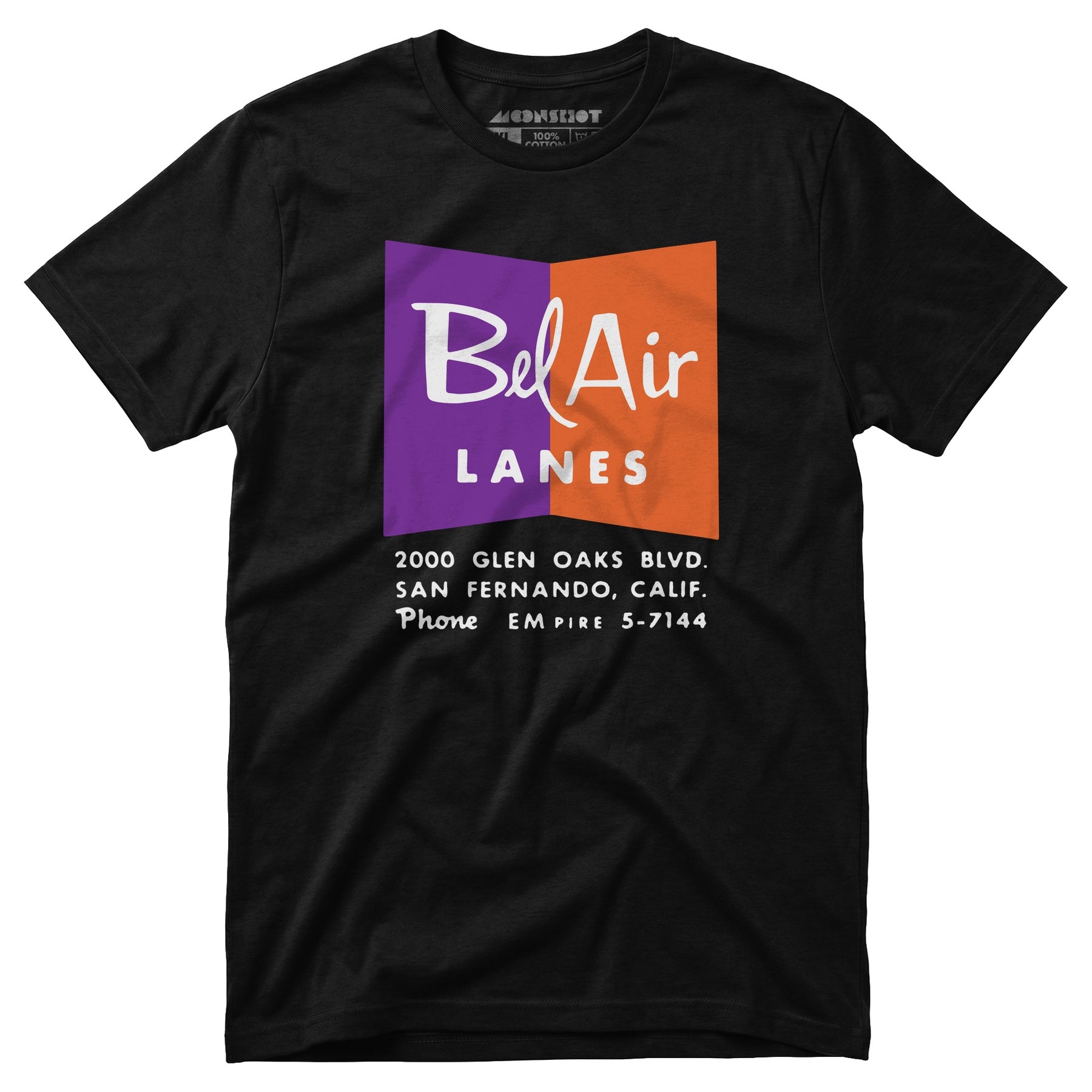 Bel Air Lanes - San Fernando, CA - Vintage Bowling Alley - Unisex T-Shirt