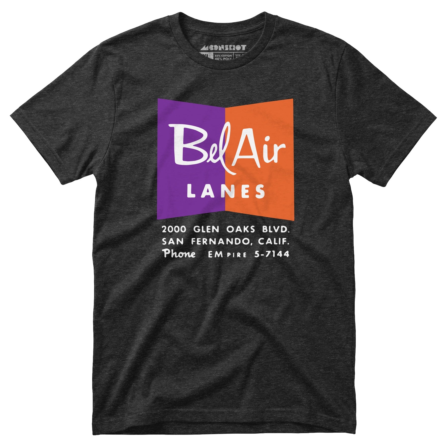 Bel Air Lanes - San Fernando, CA - Vintage Bowling Alley - Unisex T-Shirt