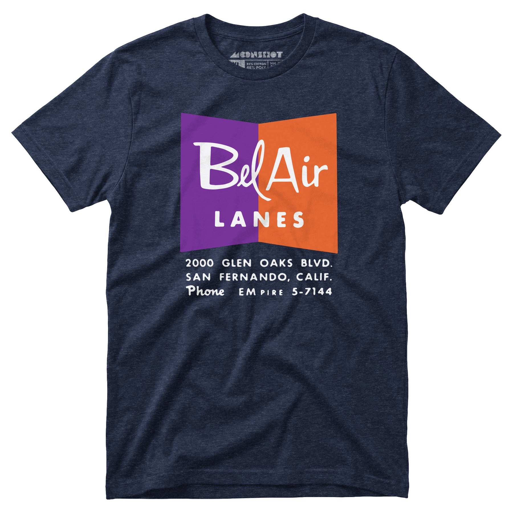 Bel Air Lanes - San Fernando, CA - Vintage Bowling Alley - Unisex T-Shirt