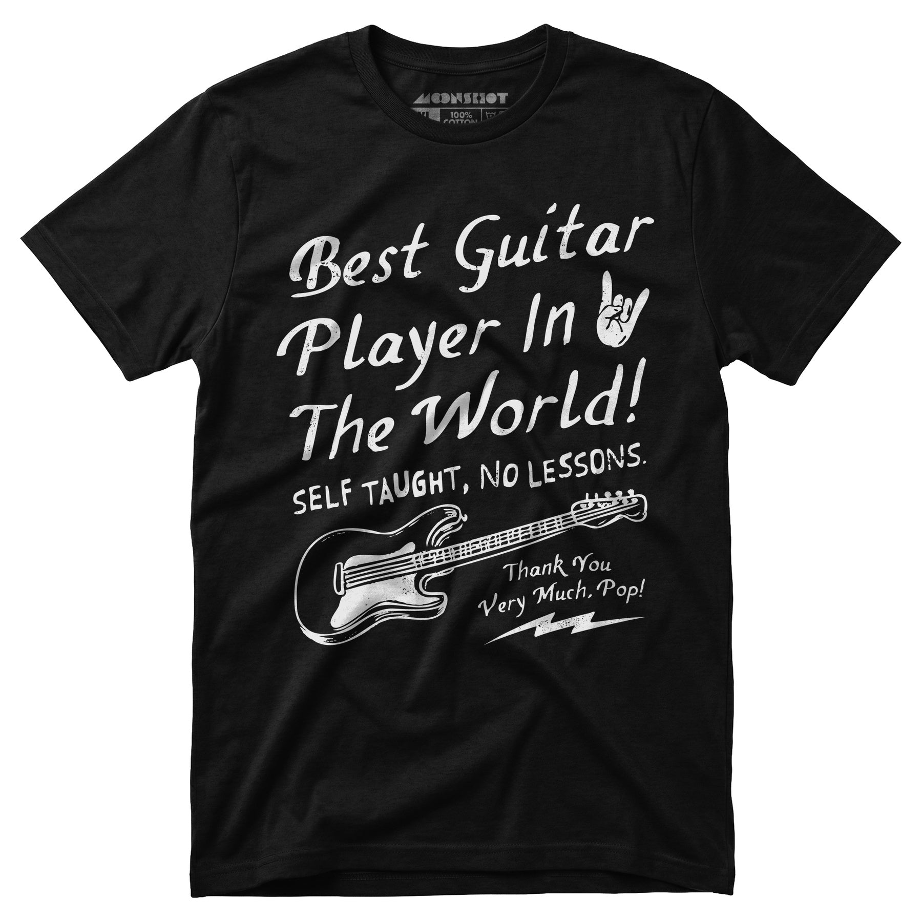 Best Guitar Player in The World Textual - Unisex T-Shirt