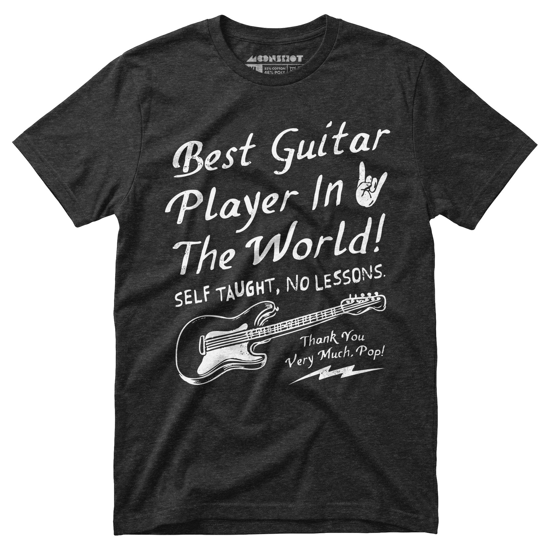 Best Guitar Player in The World Textual - Unisex T-Shirt