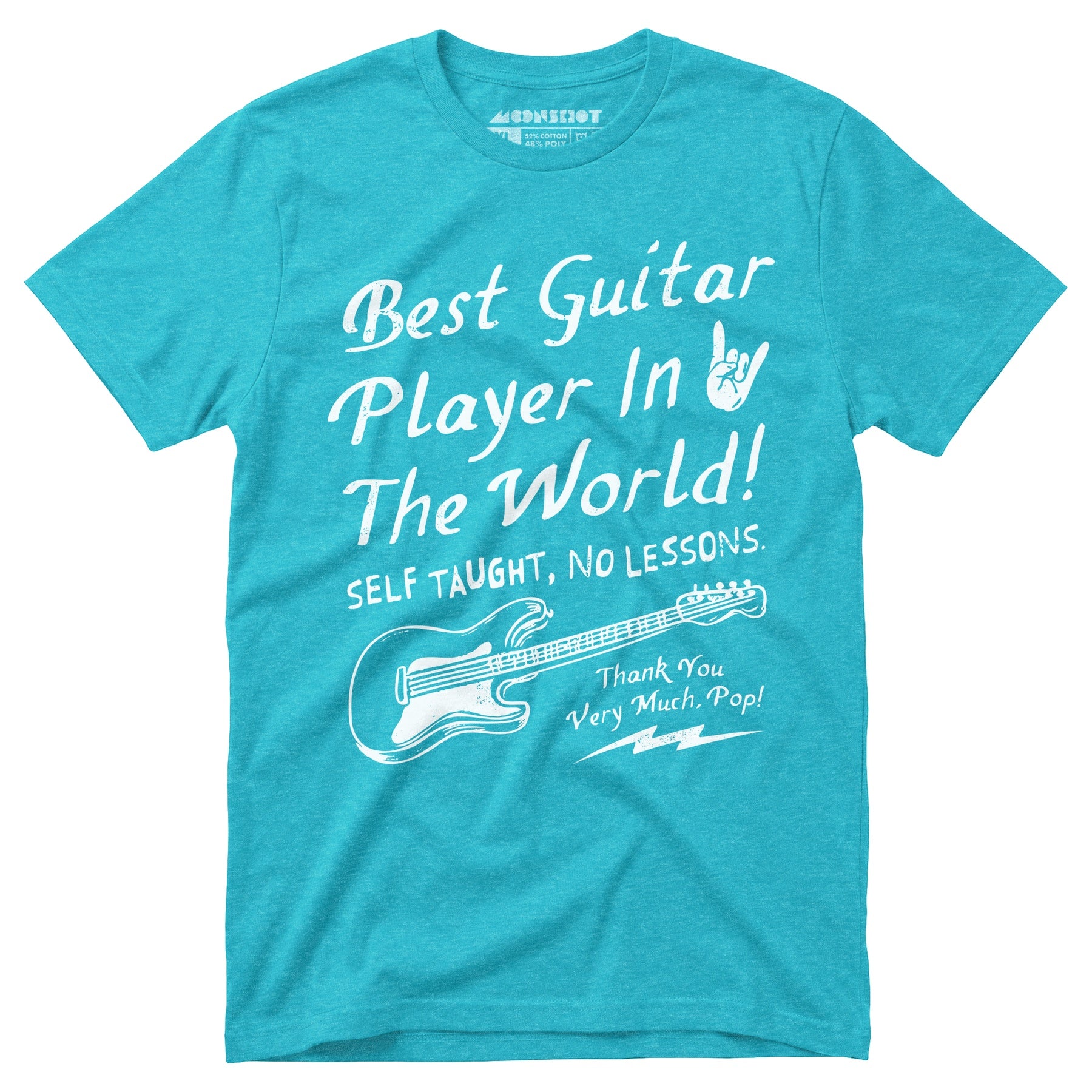 Best Guitar Player in The World Textual - Unisex T-Shirt