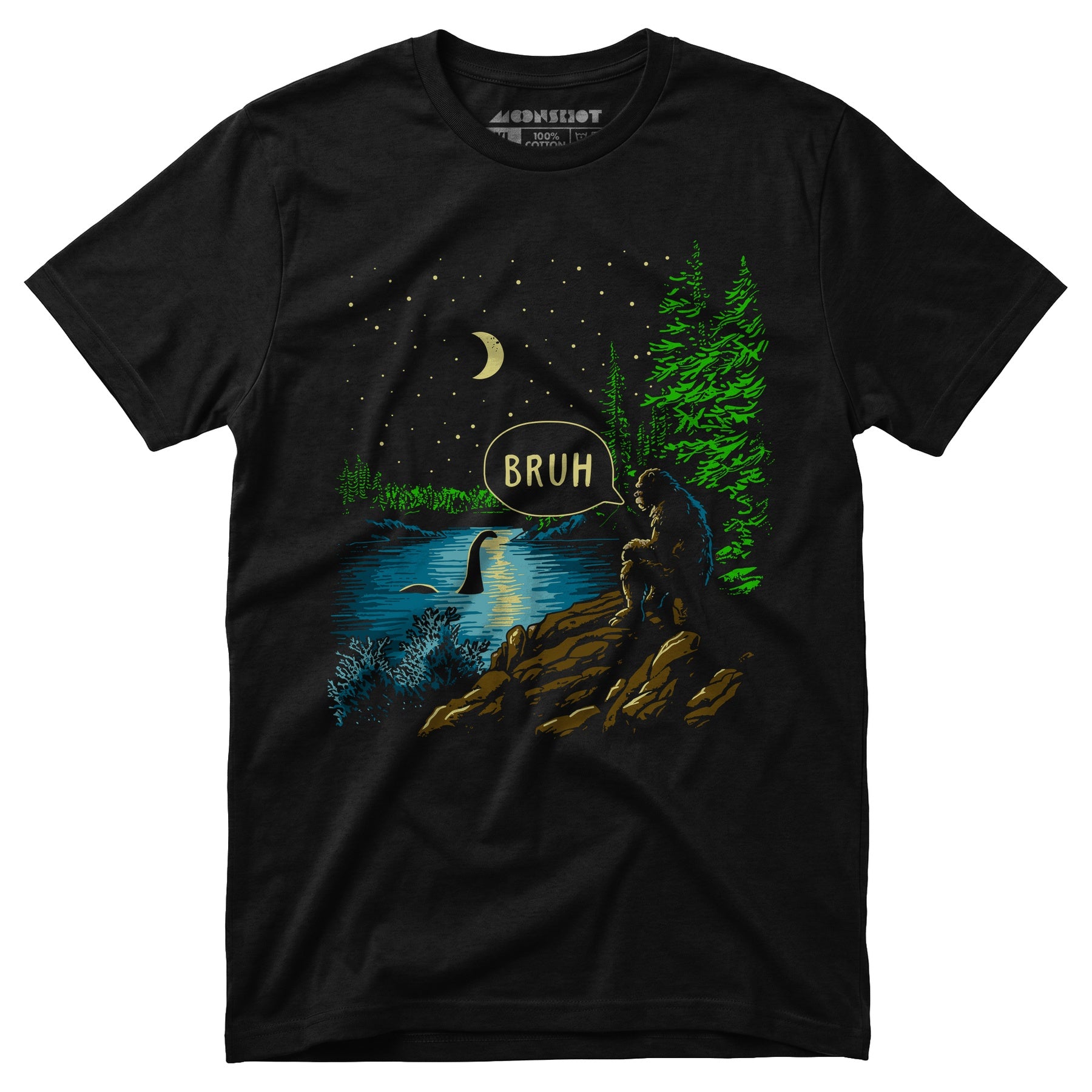 Bigfoot Bruh - Unisex T-Shirt