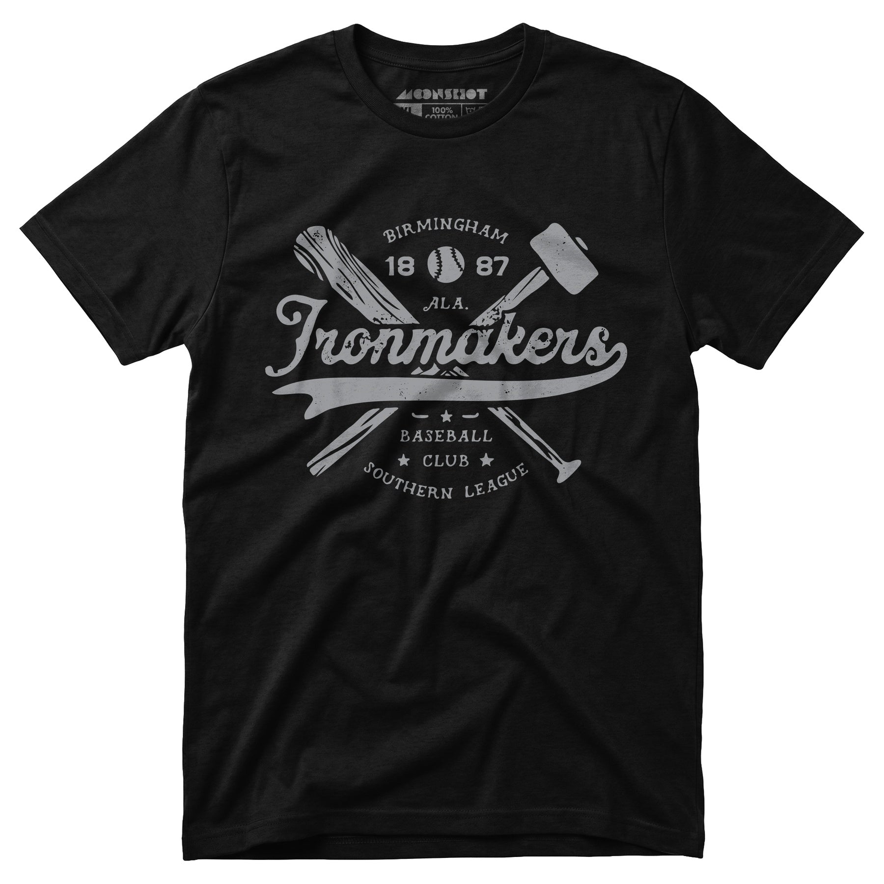 Birmingham Ironmakers - Alabama - Vintage Defunct Baseball Teams - Unisex T-Shirt