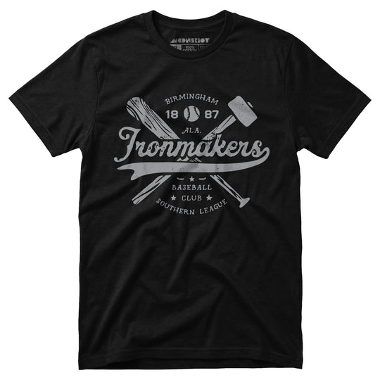 Birmingham Ironmakers - Alabama - Vintage Defunct Baseball Teams - Unisex T-Shirt