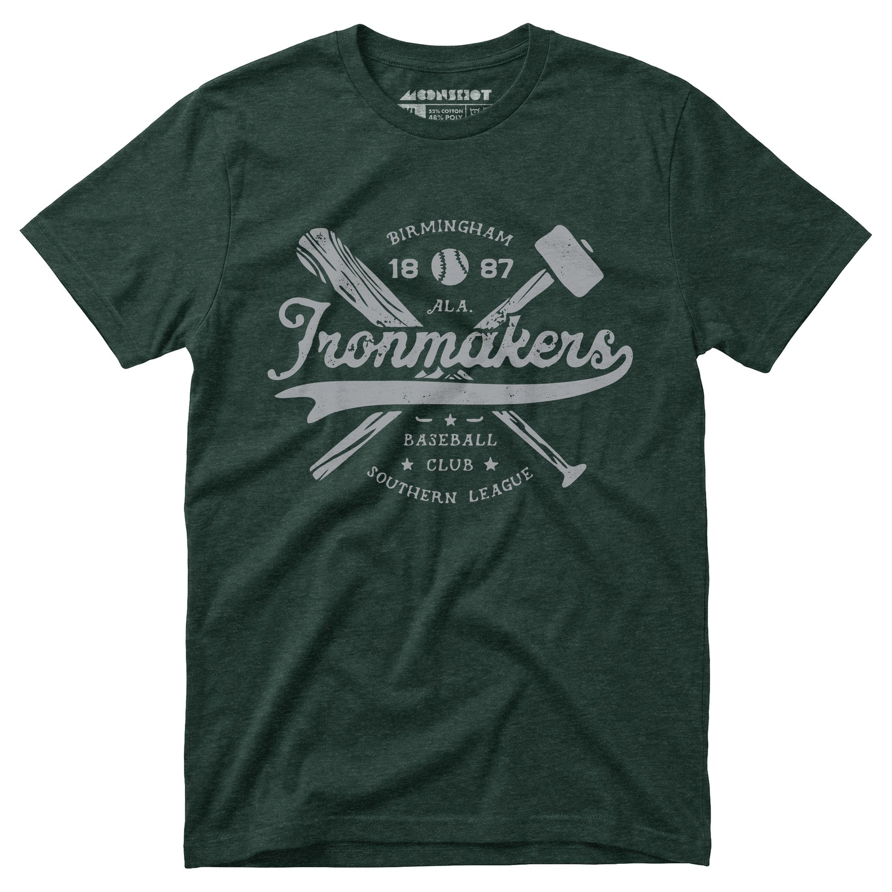 Birmingham Ironmakers - Alabama - Vintage Defunct Baseball Teams - Unisex T-Shirt