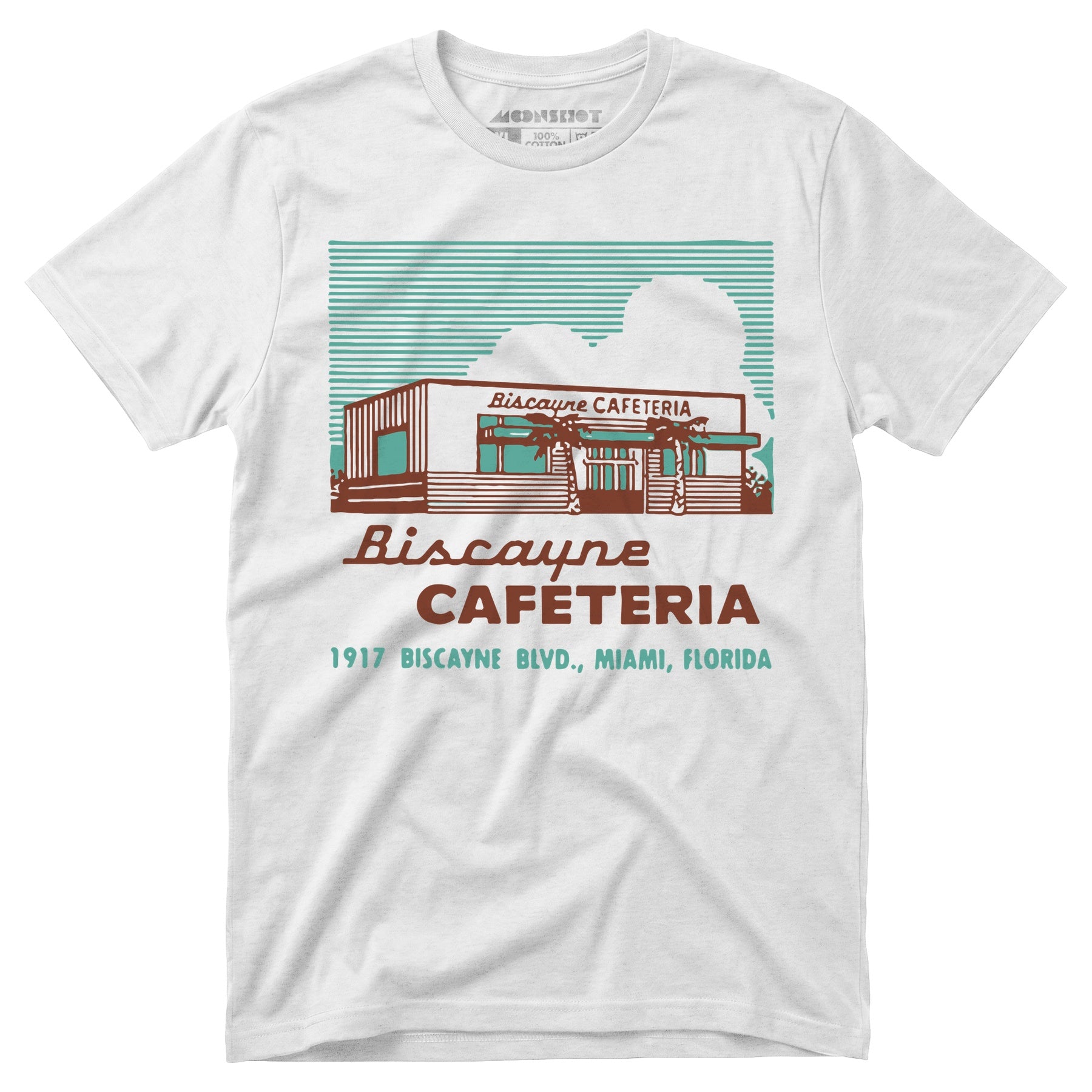 Biscayne Cafeteria - Miami, FL - Vintage Restaurant - Unisex T-Shirt