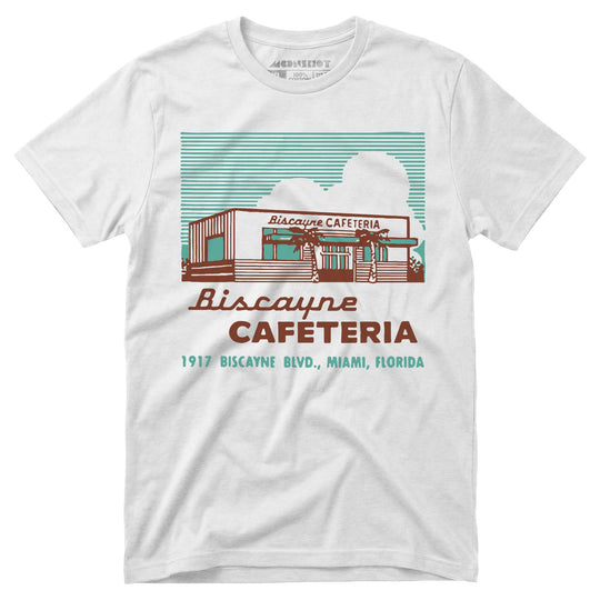 Biscayne Cafeteria - Miami, FL - Vintage Restaurant - Unisex T-Shirt