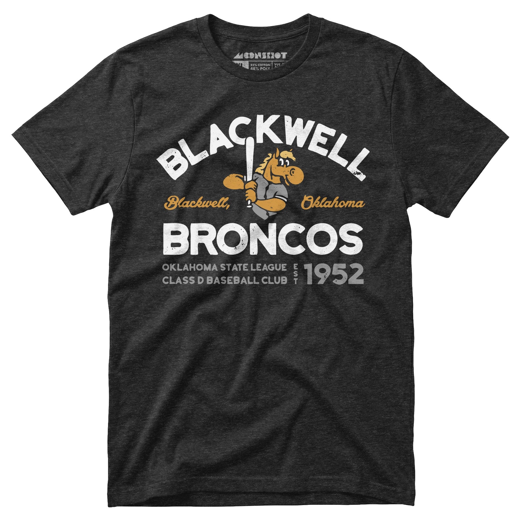 Blackwell Broncos - Oklahoma - Vintage Defunct Baseball Teams - Unisex T-Shirt