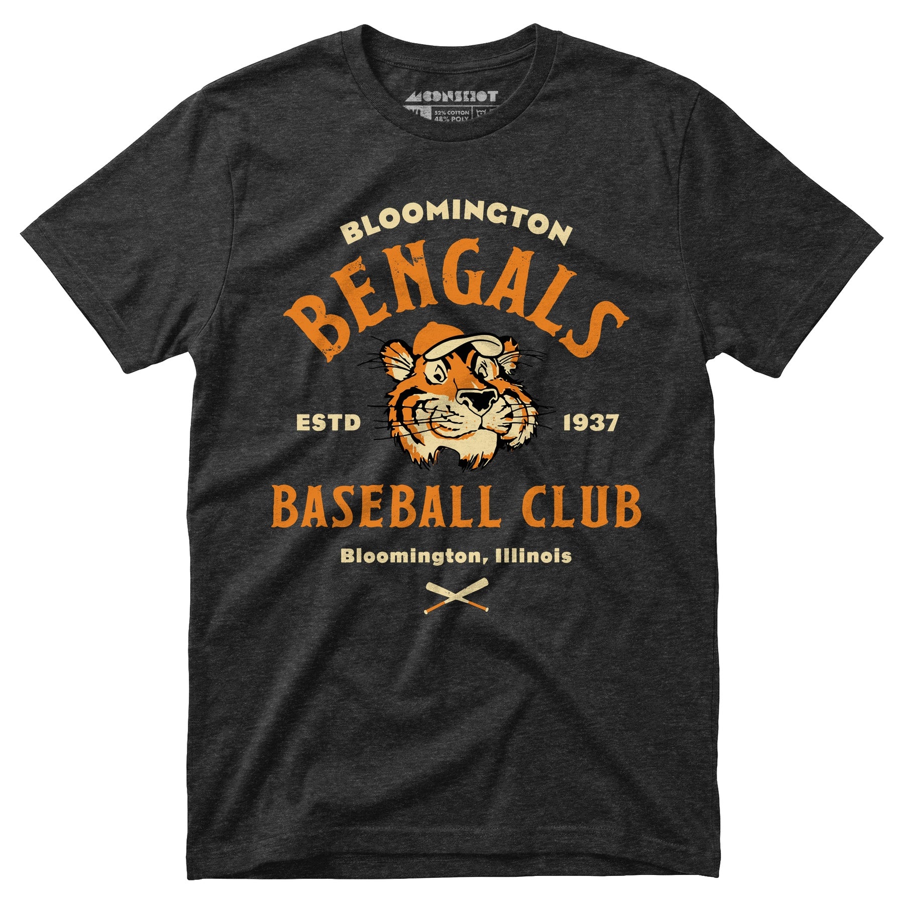 Bloomington Bengals - Illinois - Vintage Defunct Baseball Teams - Unisex T-Shirt