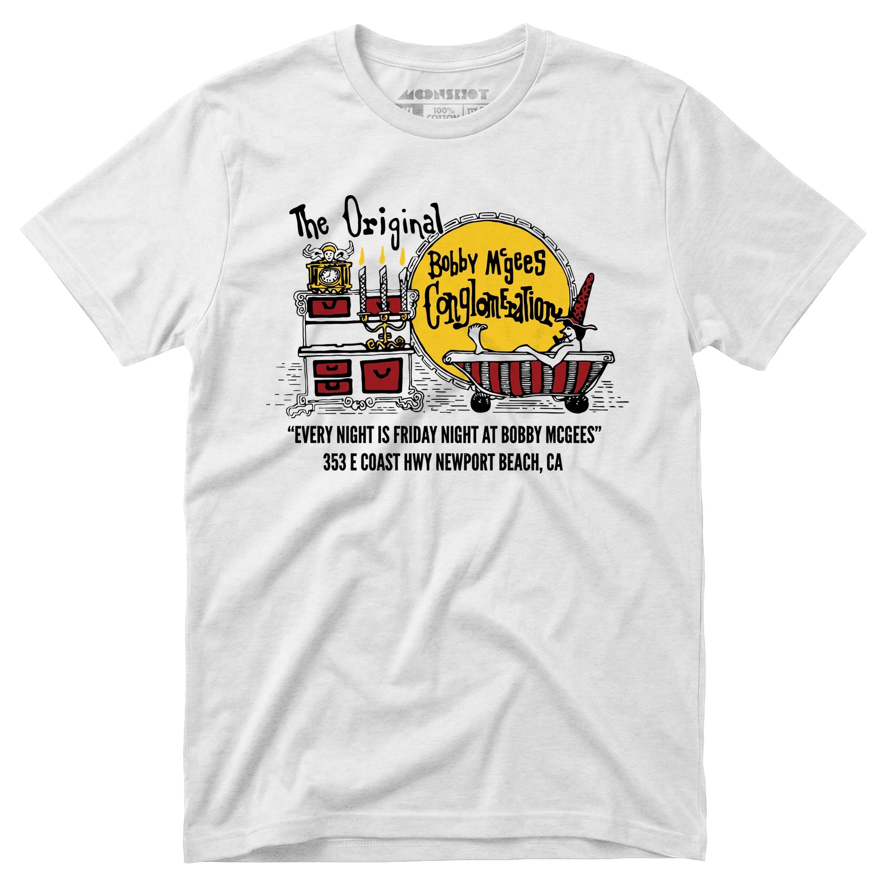 Bobby McGee's - Newport Beach, CA - Vintage Restaurant - Unisex T-Shirt