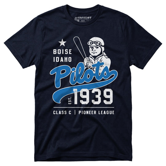 Boise Pilots - Idaho - Vintage Defunct Baseball Teams - Unisex T-Shirt