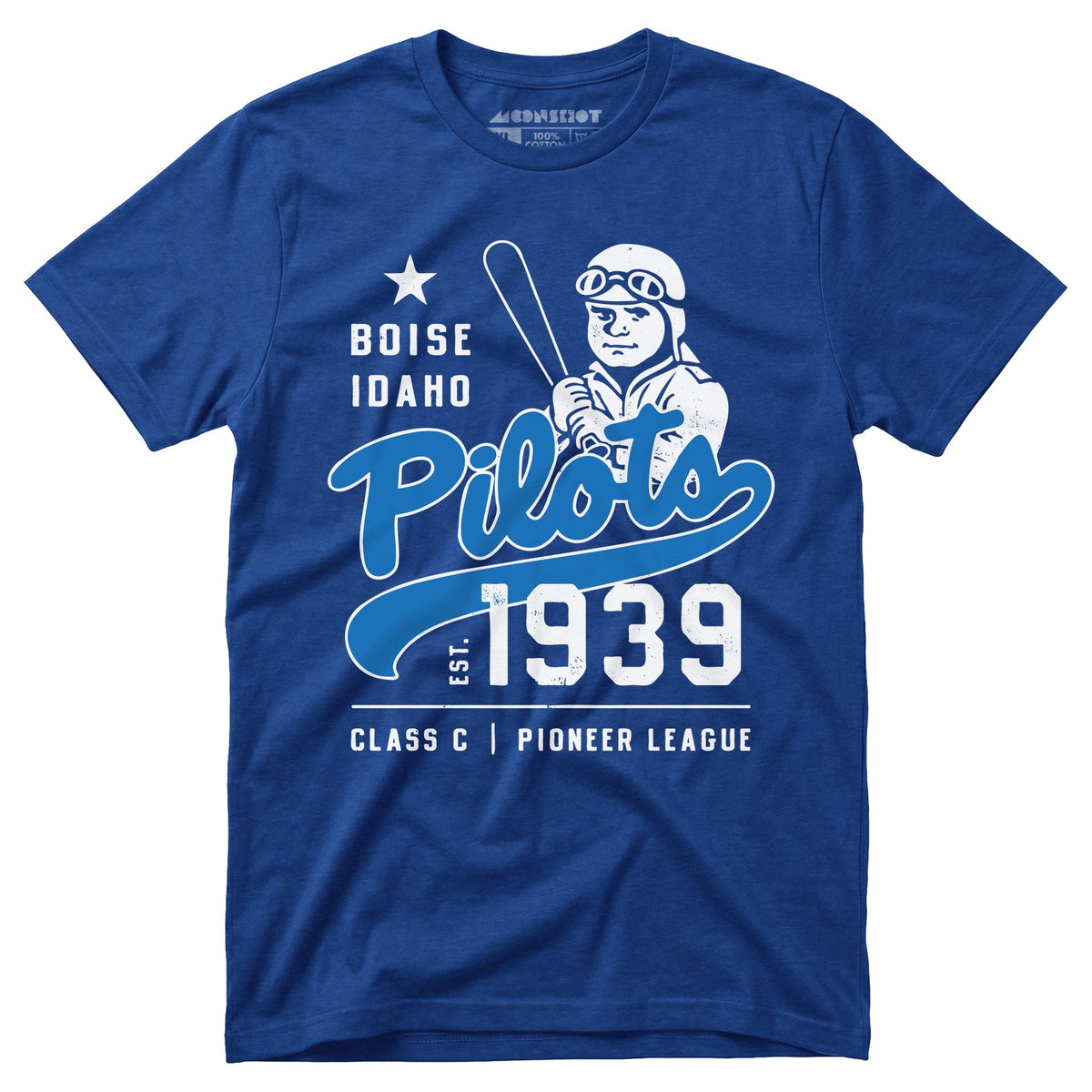 Boise Pilots - Idaho - Vintage Defunct Baseball Teams - Unisex T 