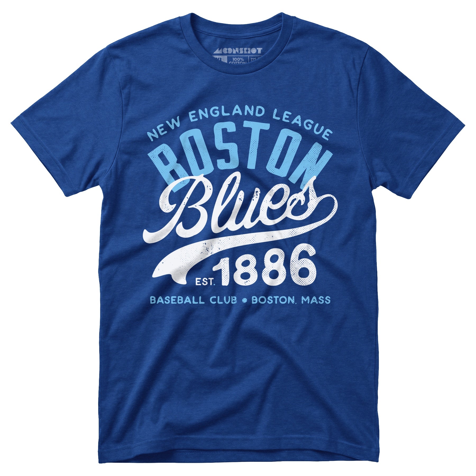 Boston Blues - Massachusetts - Vintage Defunct Baseball Teams - Unisex T-Shirt