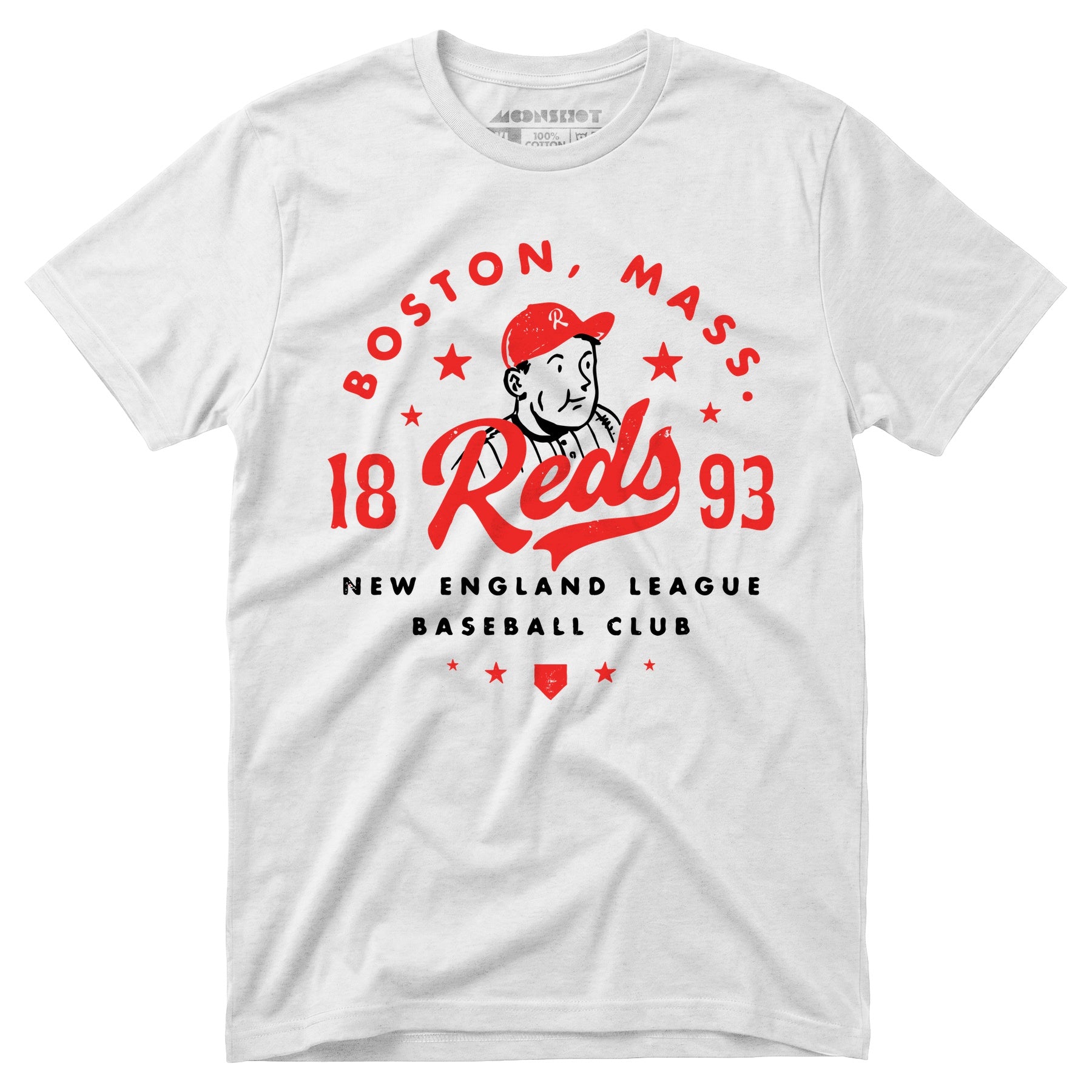 Boston Reds - Massachusetts - Vintage Defunct Baseball Teams - Unisex T-Shirt