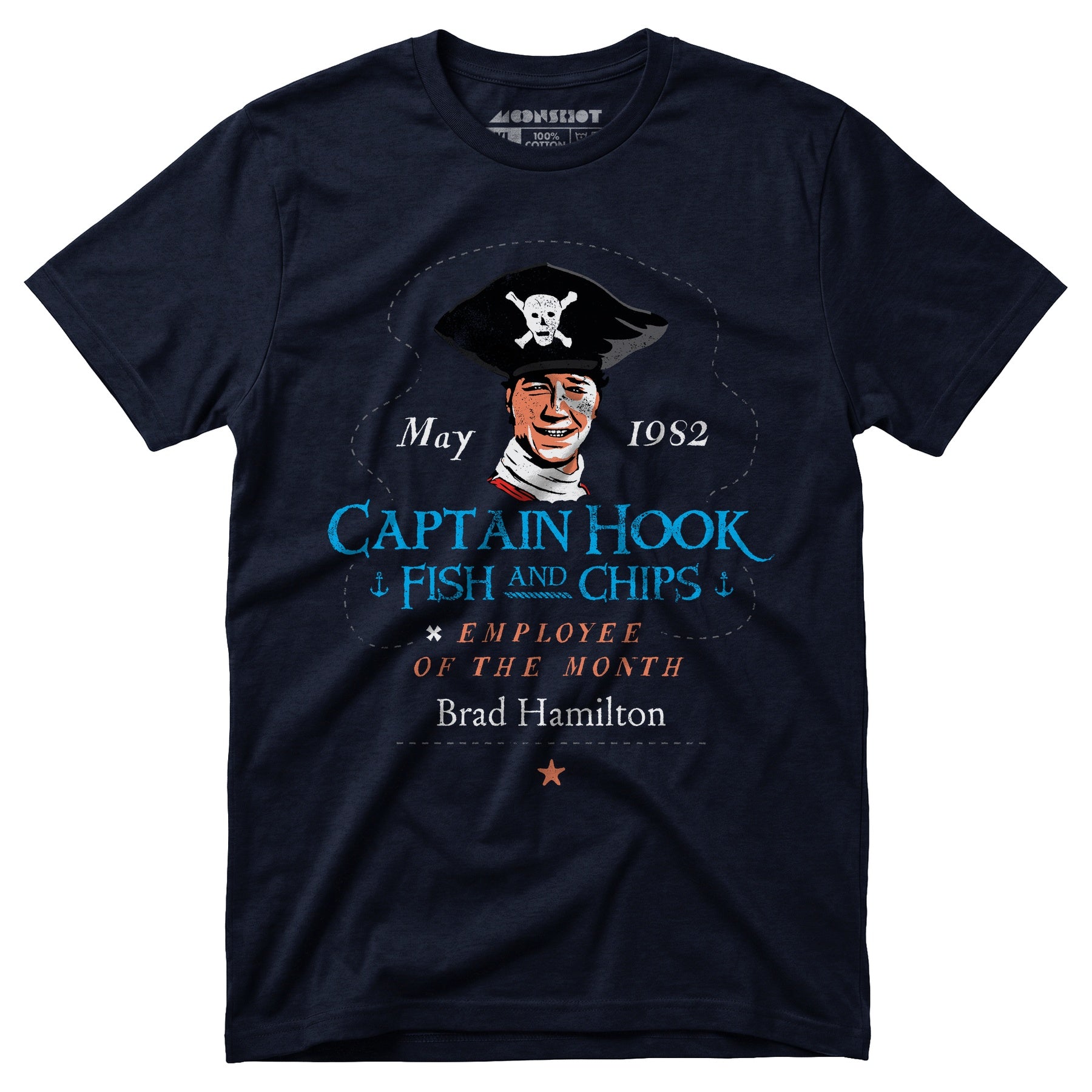 Brad Hamilton - Captain Hook Fish & Chips - Unisex T-Shirt