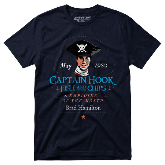 Brad Hamilton - Captain Hook Fish & Chips - Unisex T-Shirt