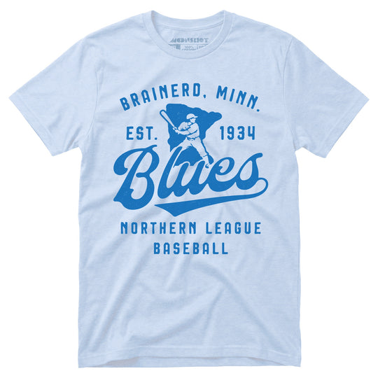 Brainerd Blues - Minnesota - Vintage Defunct Baseball Teams - Unisex T-Shirt