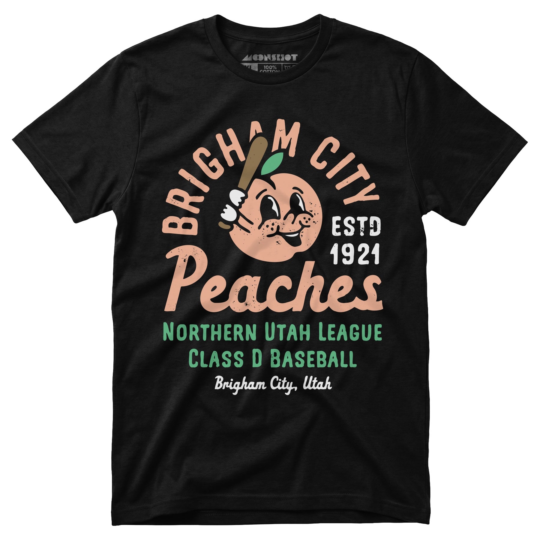 Brigham City Peaches - Utah - Vintage Defunct Baseball Teams - Unisex T-Shirt