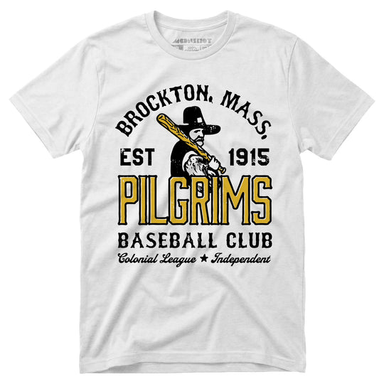 Brockton Pilgrims - Massachusetts - Vintage Defunct Baseball Teams - Unisex T-Shirt