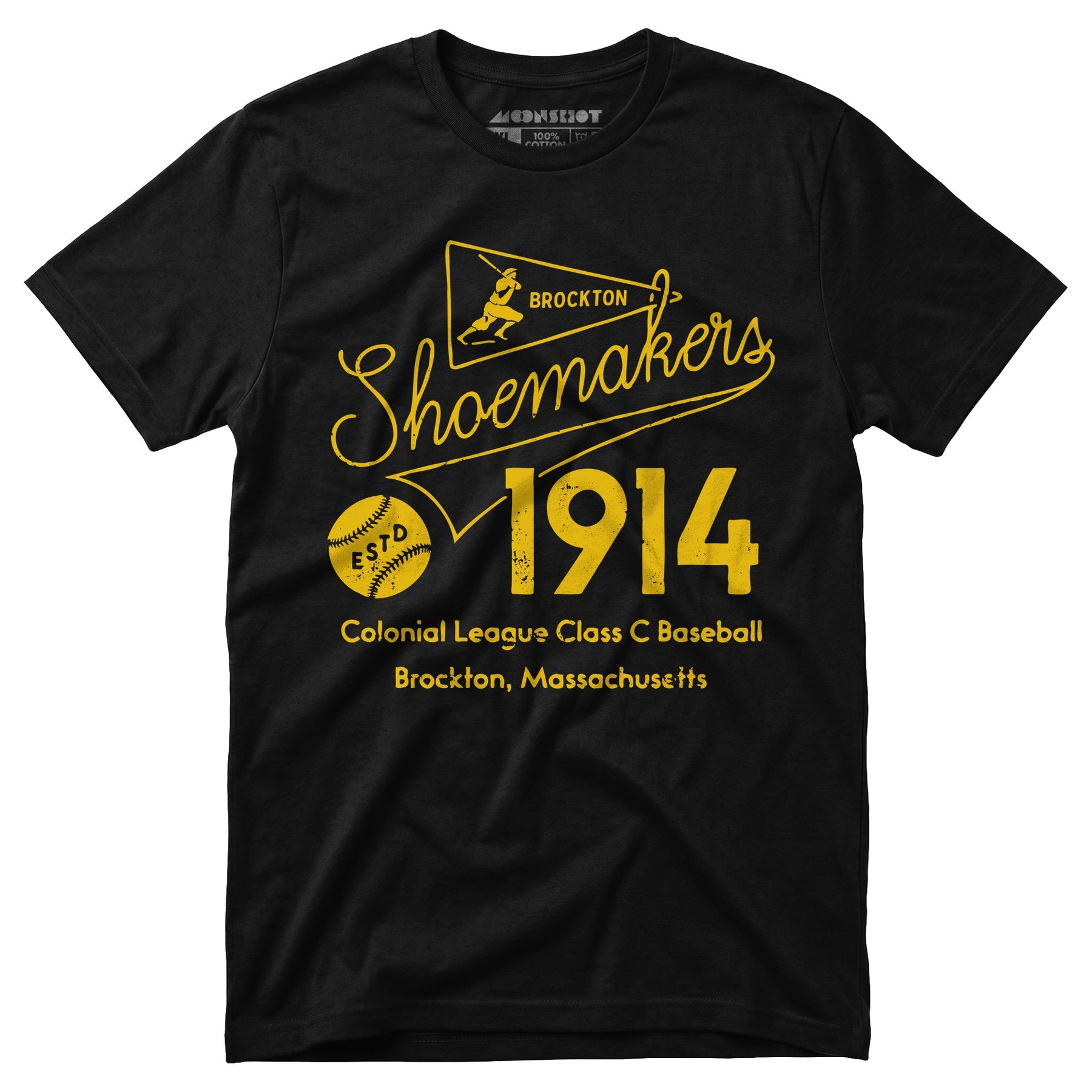 Brockton Shoemakers - Massachusetts - Vintage Defunct Baseball Teams - Unisex T-Shirt