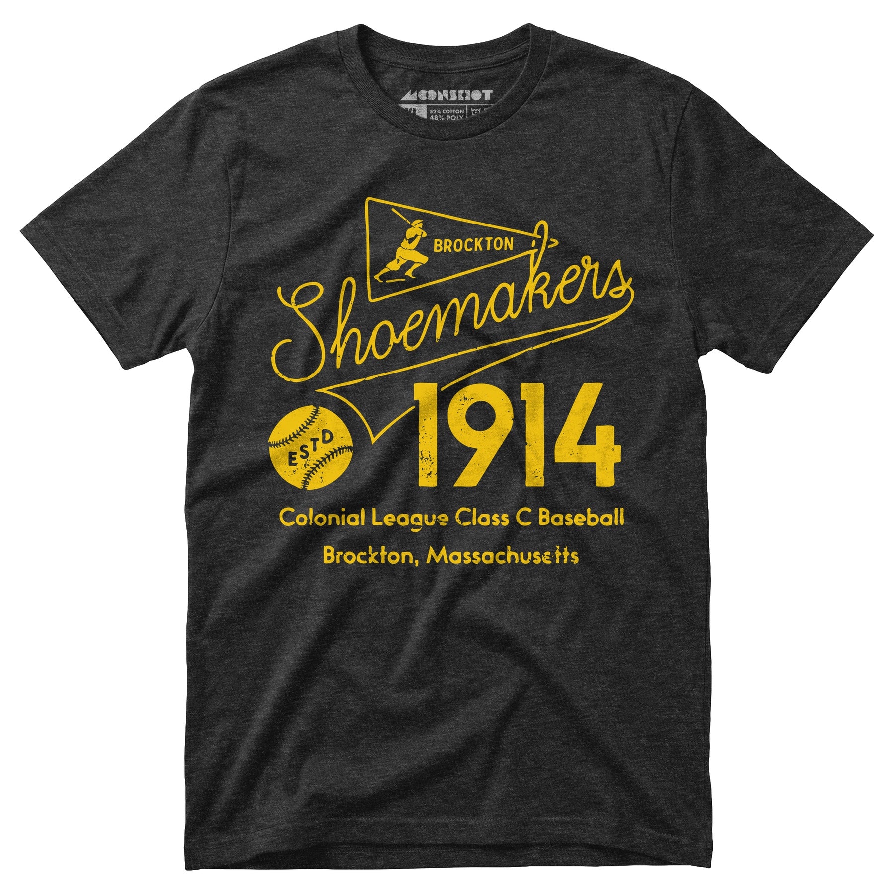 Brockton Shoemakers - Massachusetts - Vintage Defunct Baseball Teams - Unisex T-Shirt
