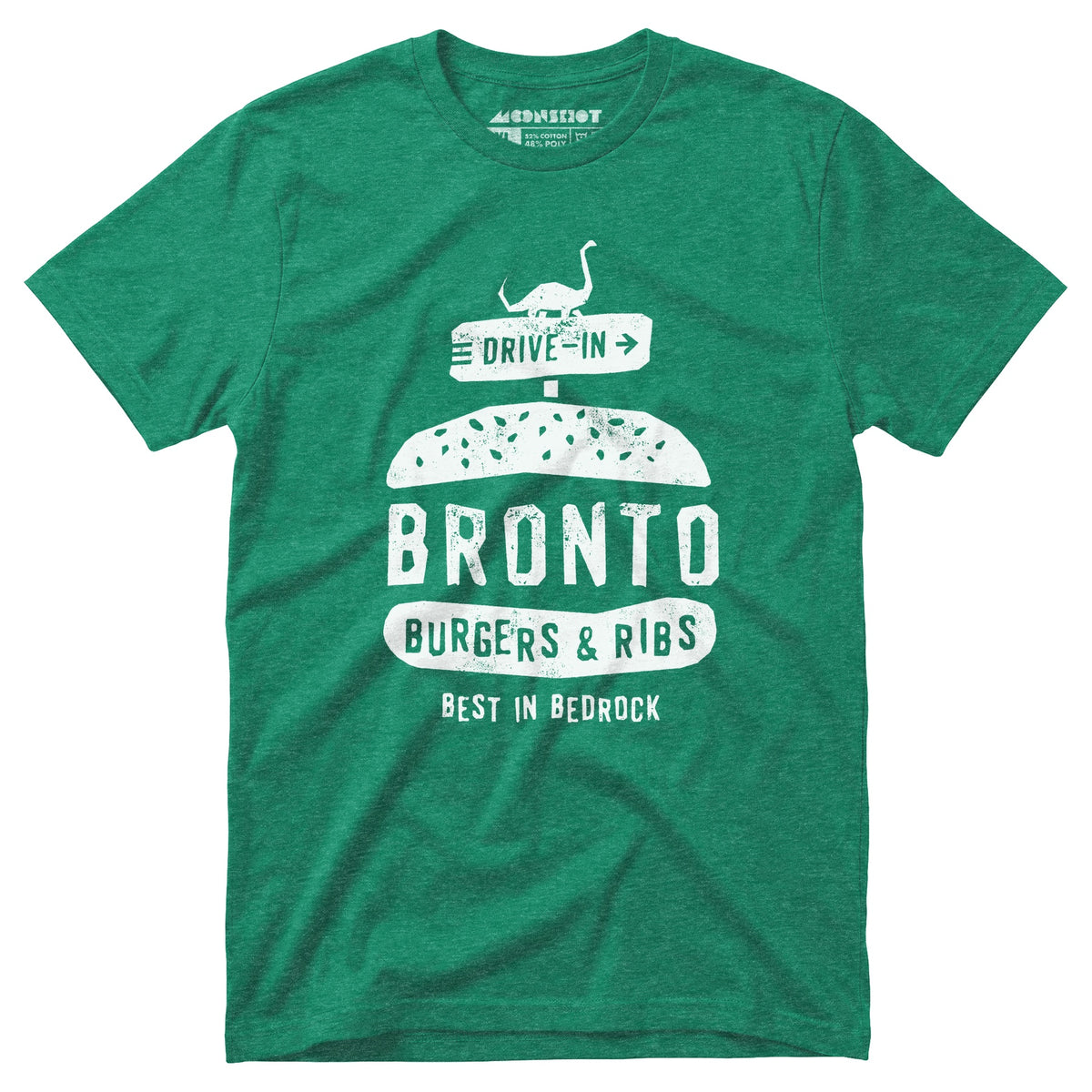 Bronto Burgers & Ribs - Unisex T-Shirt – m00nshot