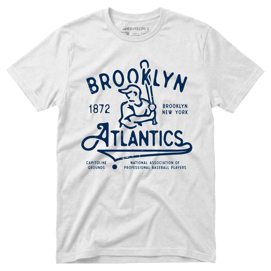 Brooklyn Atlantics - New York - Vintage Defunct Baseball Teams - Unisex T-Shirt