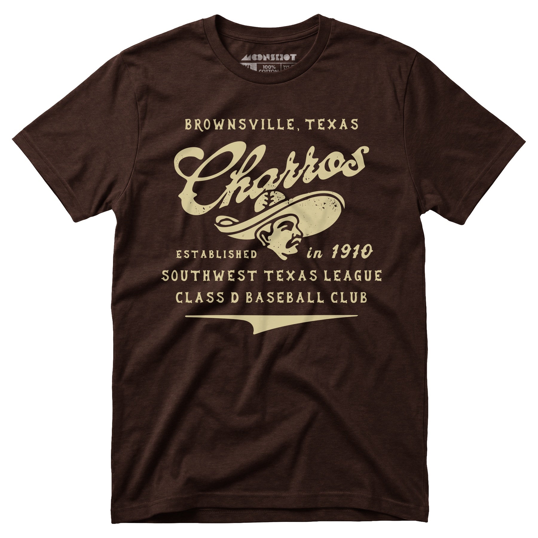 Brownsville Charros - Texas - Vintage Defunct Baseball Teams - Unisex T-Shirt