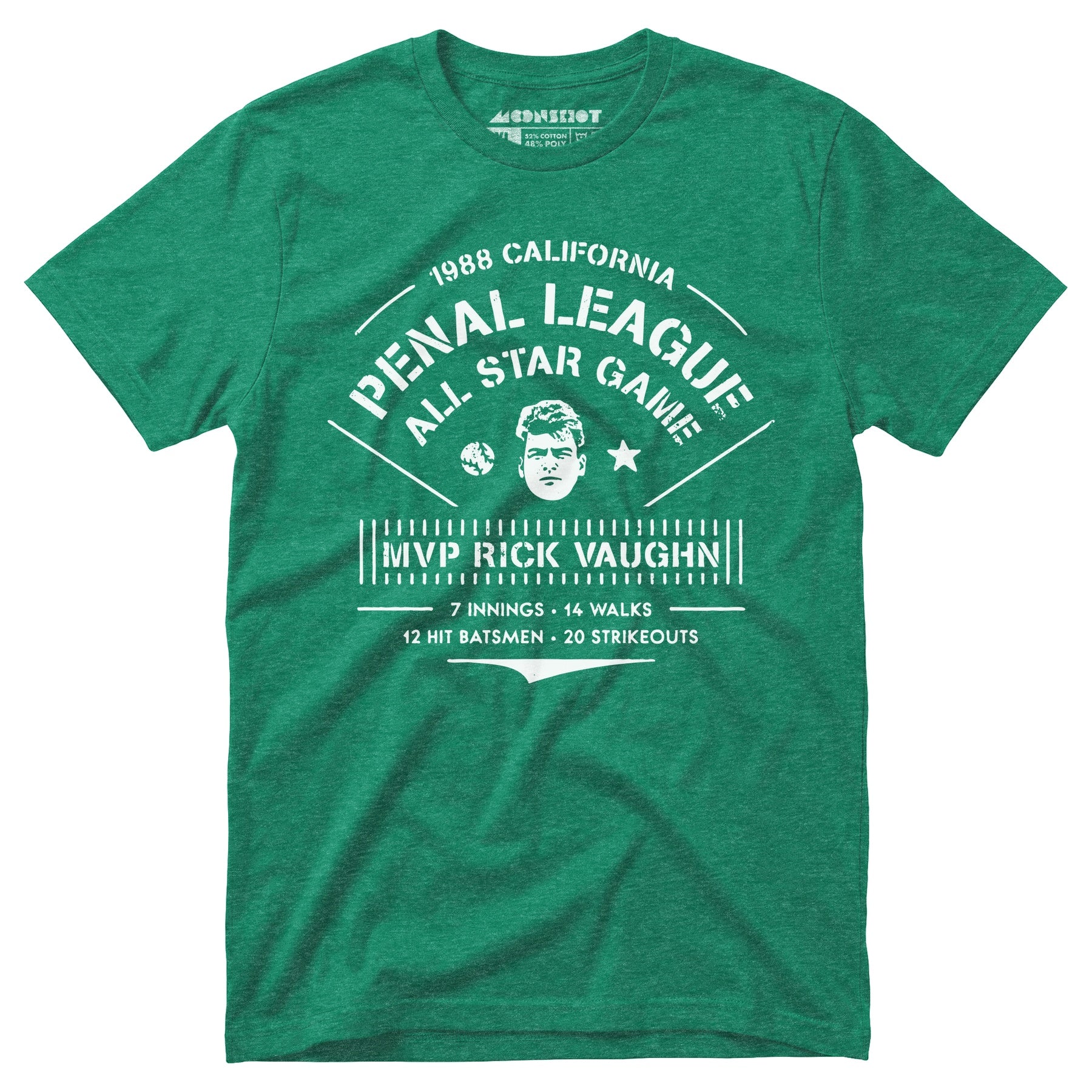 California Penal League All Star Game - Rick Vaughn MVP - Unisex T-Shirt
