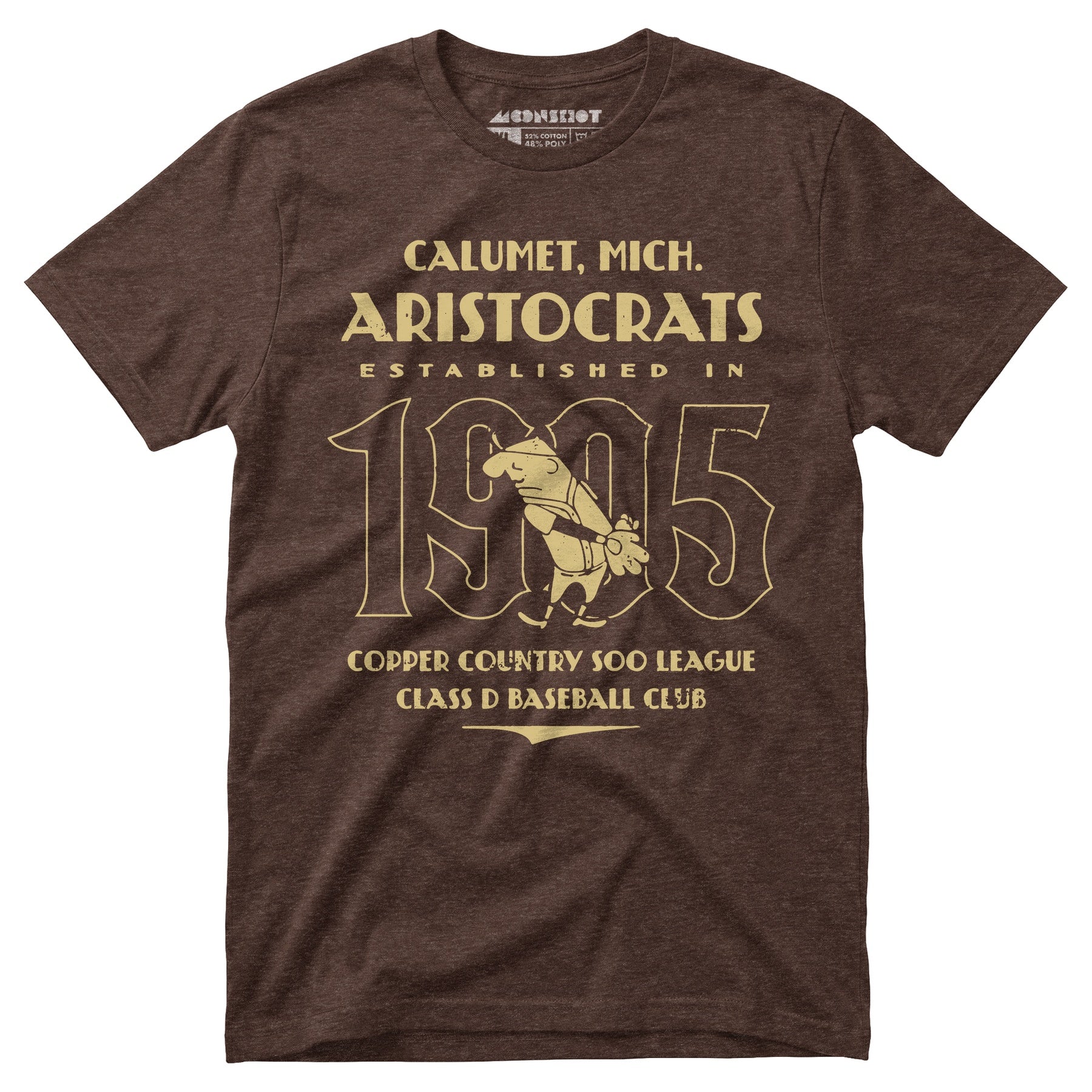 Calumet Aristocrats - Michigan - Vintage Defunct Baseball Teams - Unisex T-Shirt