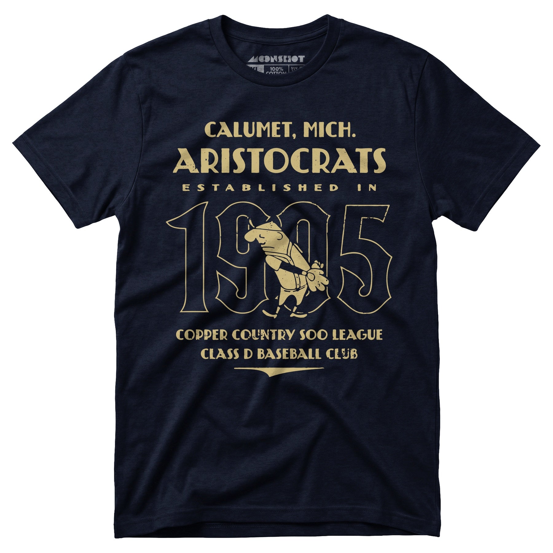 Calumet Aristocrats - Michigan - Vintage Defunct Baseball Teams - Unisex T-Shirt