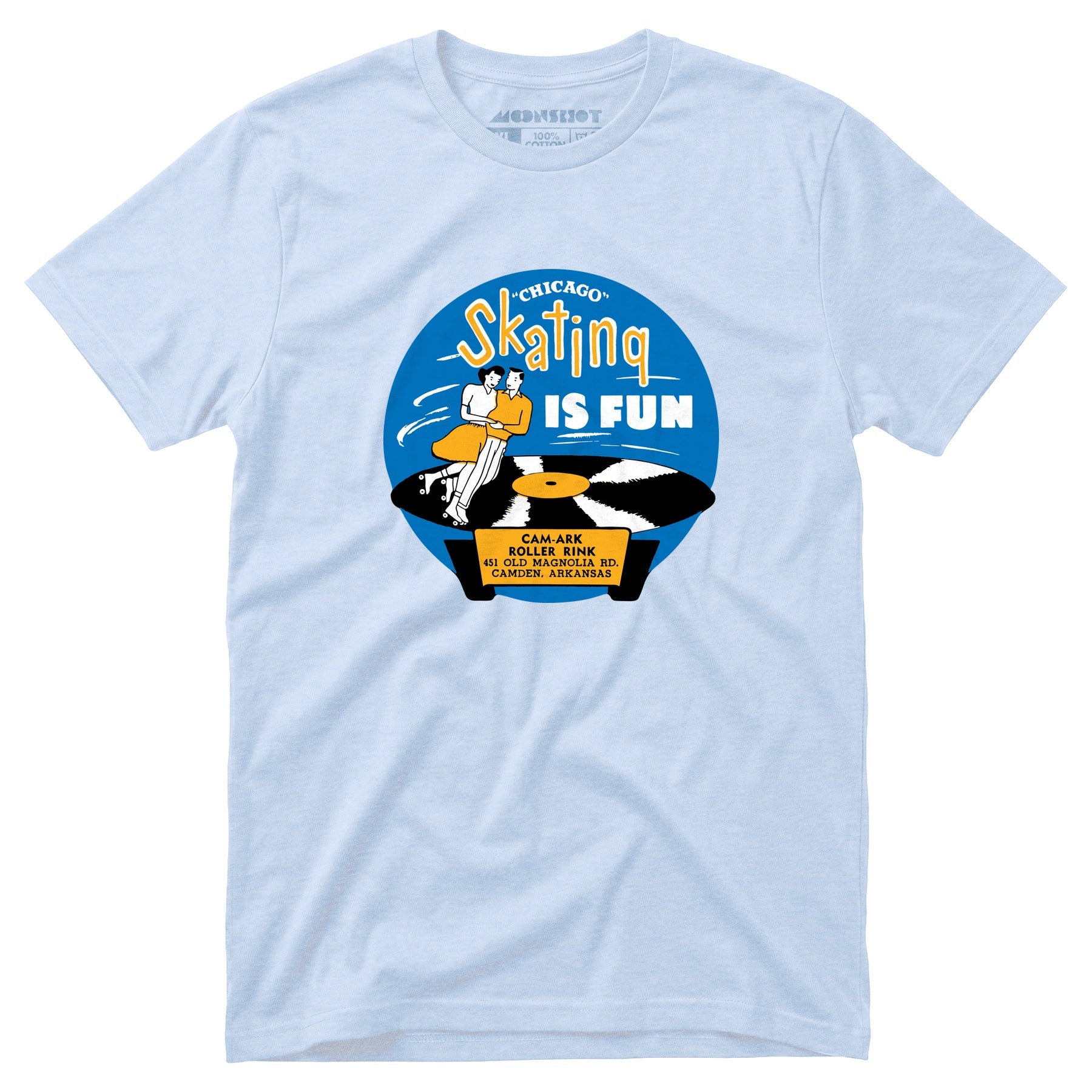 Cam-Ark Roller Rink - Camden, AR - Vintage Roller Rink - Unisex T-Shirt