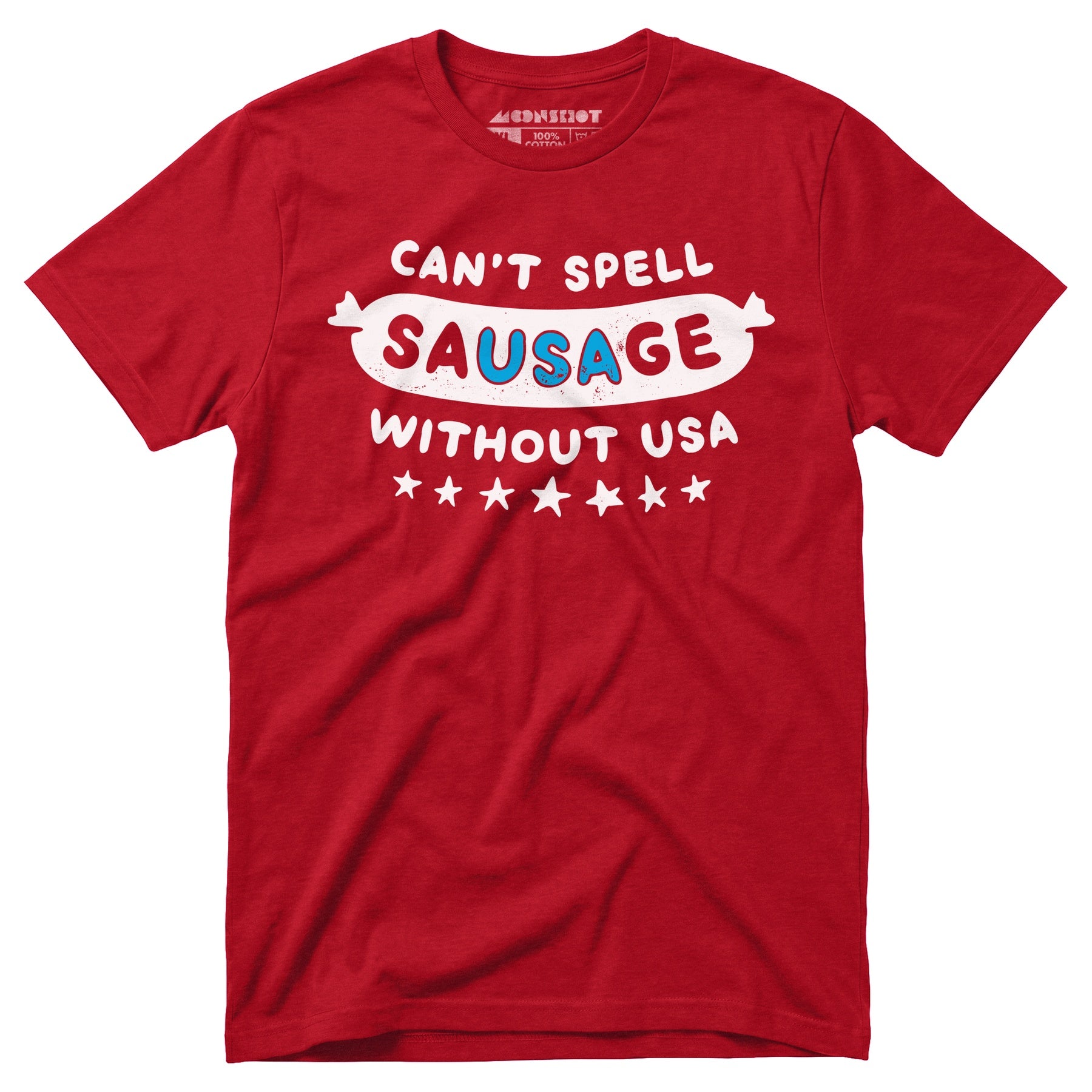 Can't Spell Sausage Without USA - Unisex T-Shirt