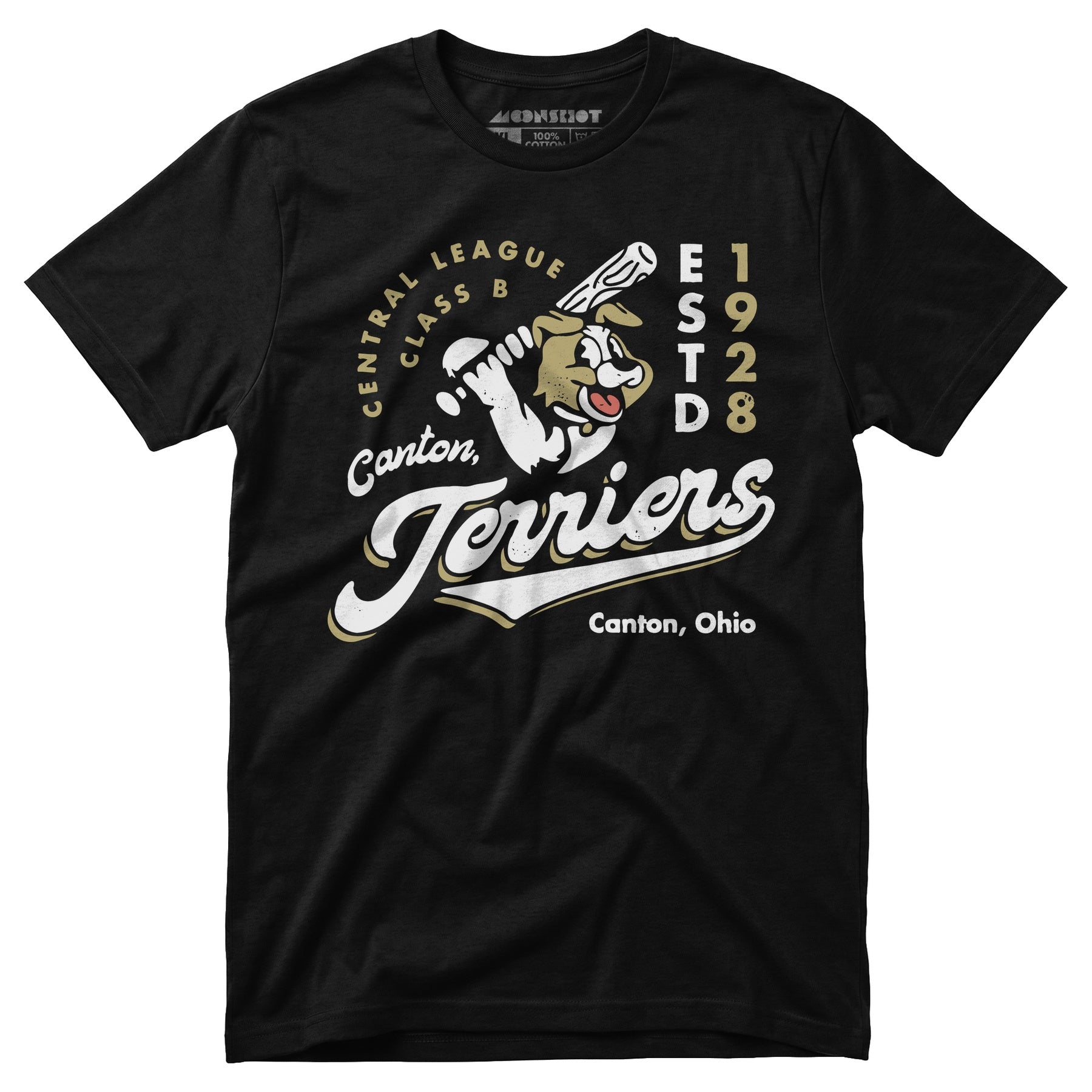 Canton Terriers - Ohio  - Vintage Defunct Baseball Teams - Unisex T-Shirt