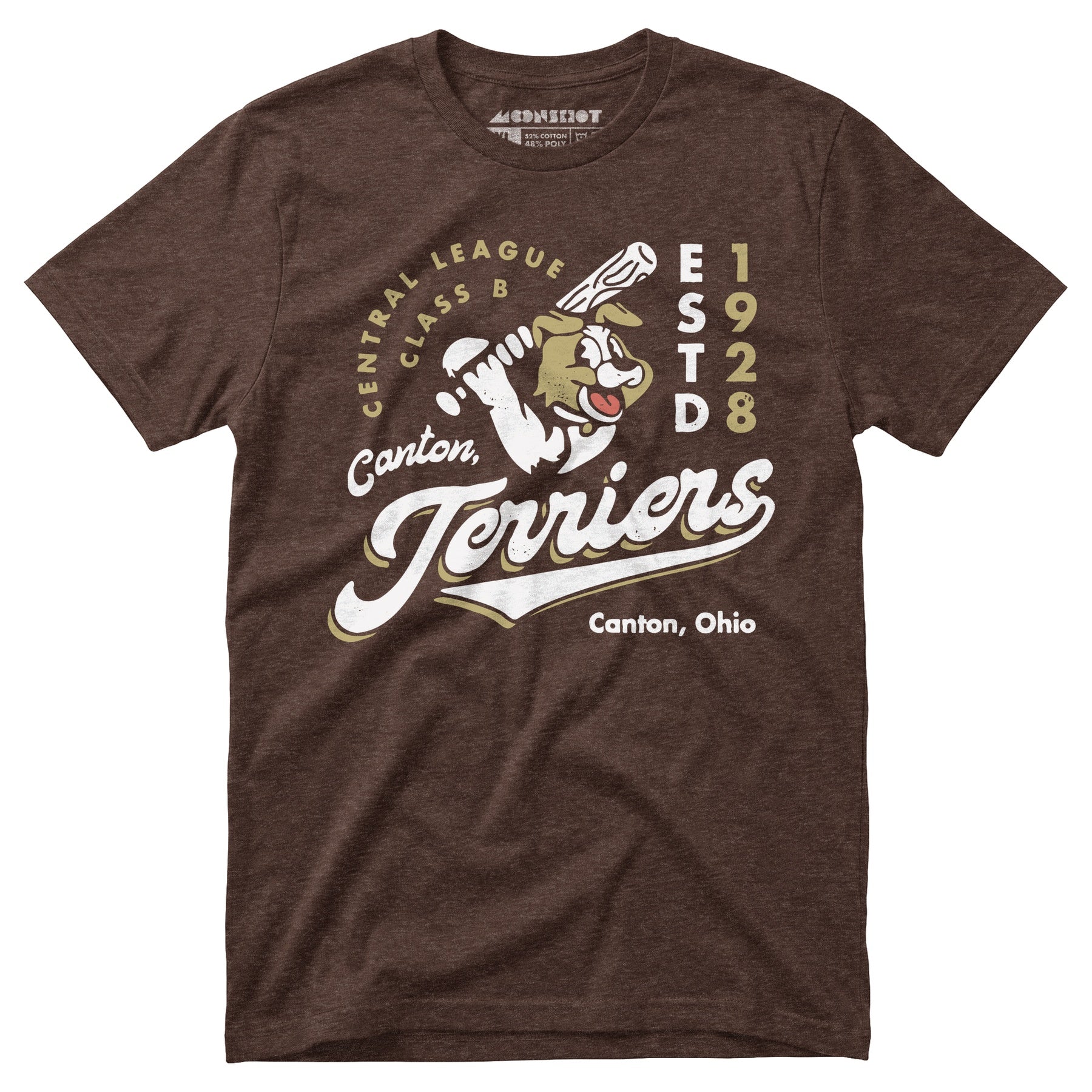 Canton Terriers - Ohio  - Vintage Defunct Baseball Teams - Unisex T-Shirt