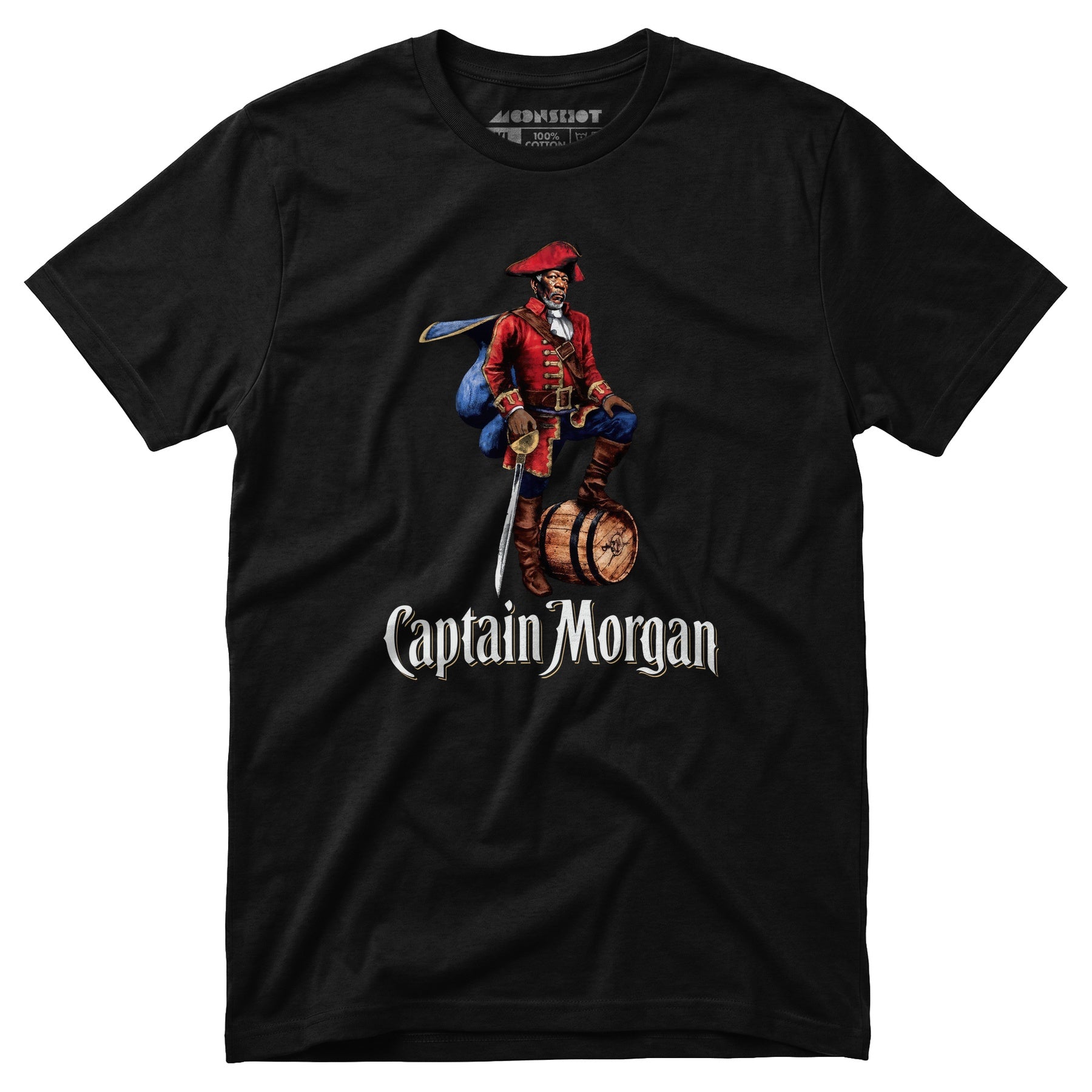 Captain Morgan Freeman - Unisex T-Shirt
